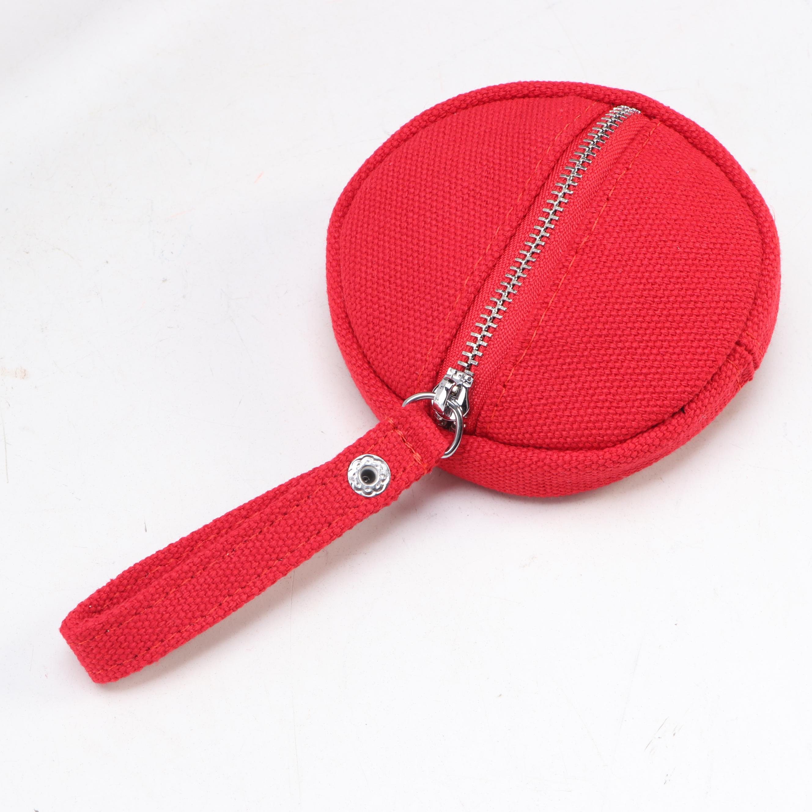 Chanel Beaute Mini Round Zip Pouch and Chanel Parfums Le Grand White Canvas Tote