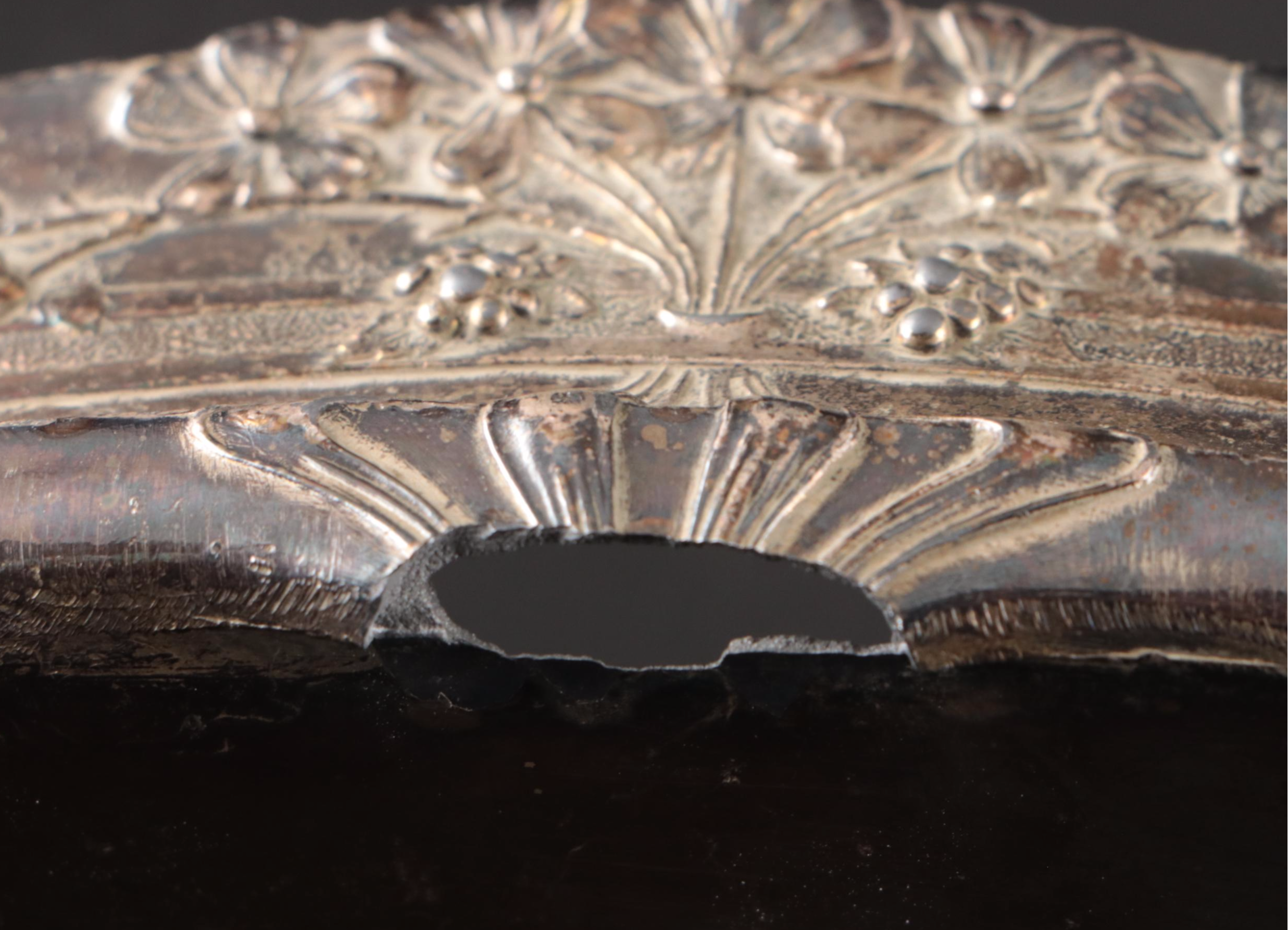 Art Nouveau Silver Plate Egg and Salt Plate with More Silver Plate Tableware