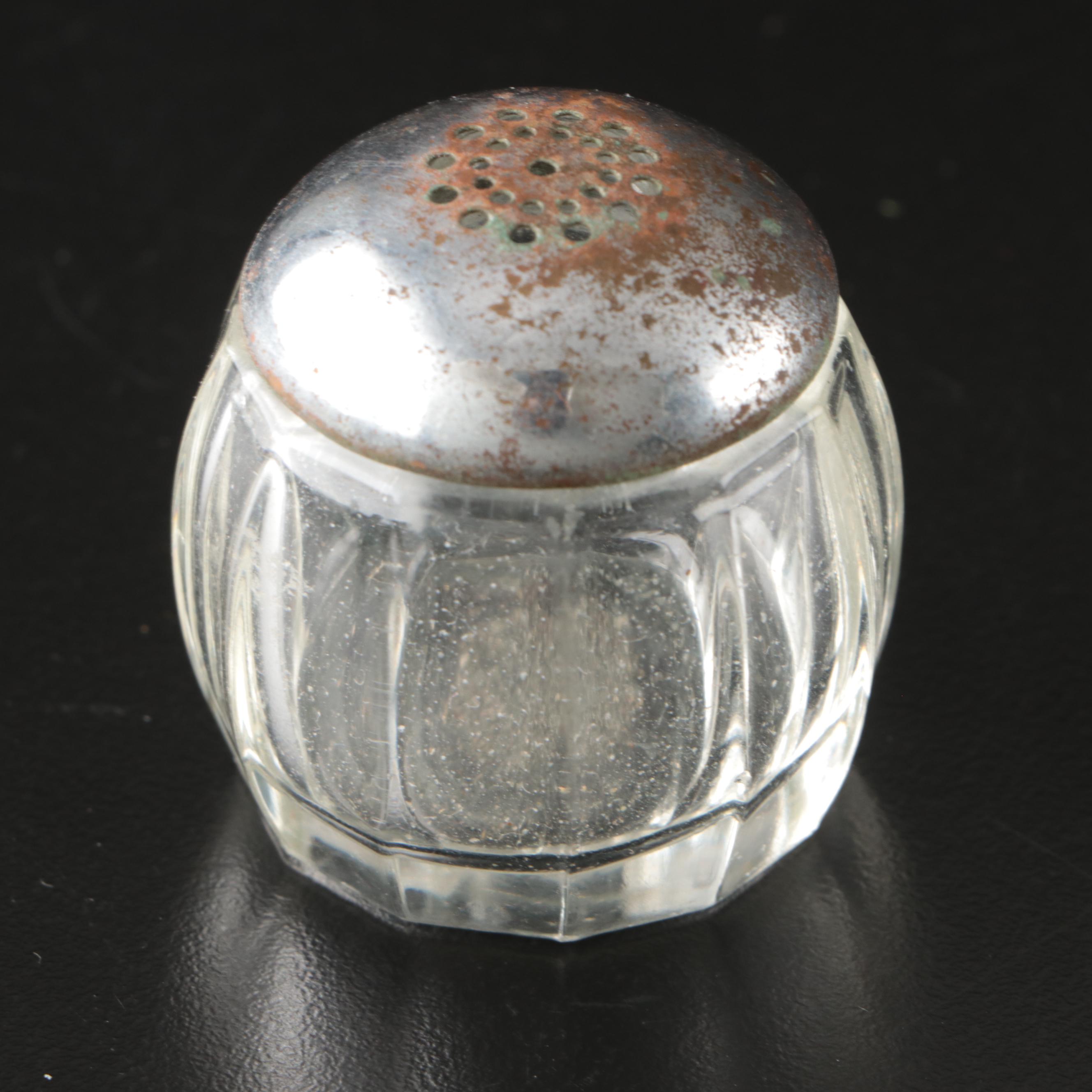 Art Nouveau Silver Plate Egg and Salt Plate with More Silver Plate Tableware