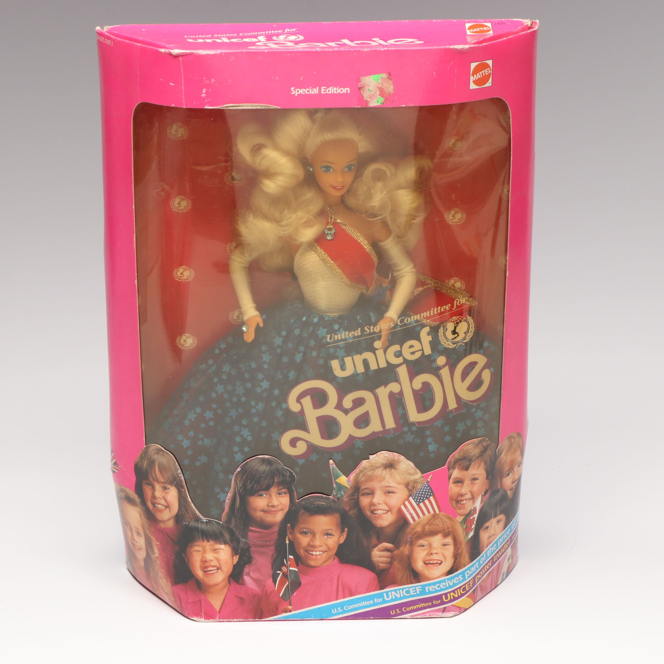Barbie "Princess of the Danish Court" with More Barbie and Ken Dolls