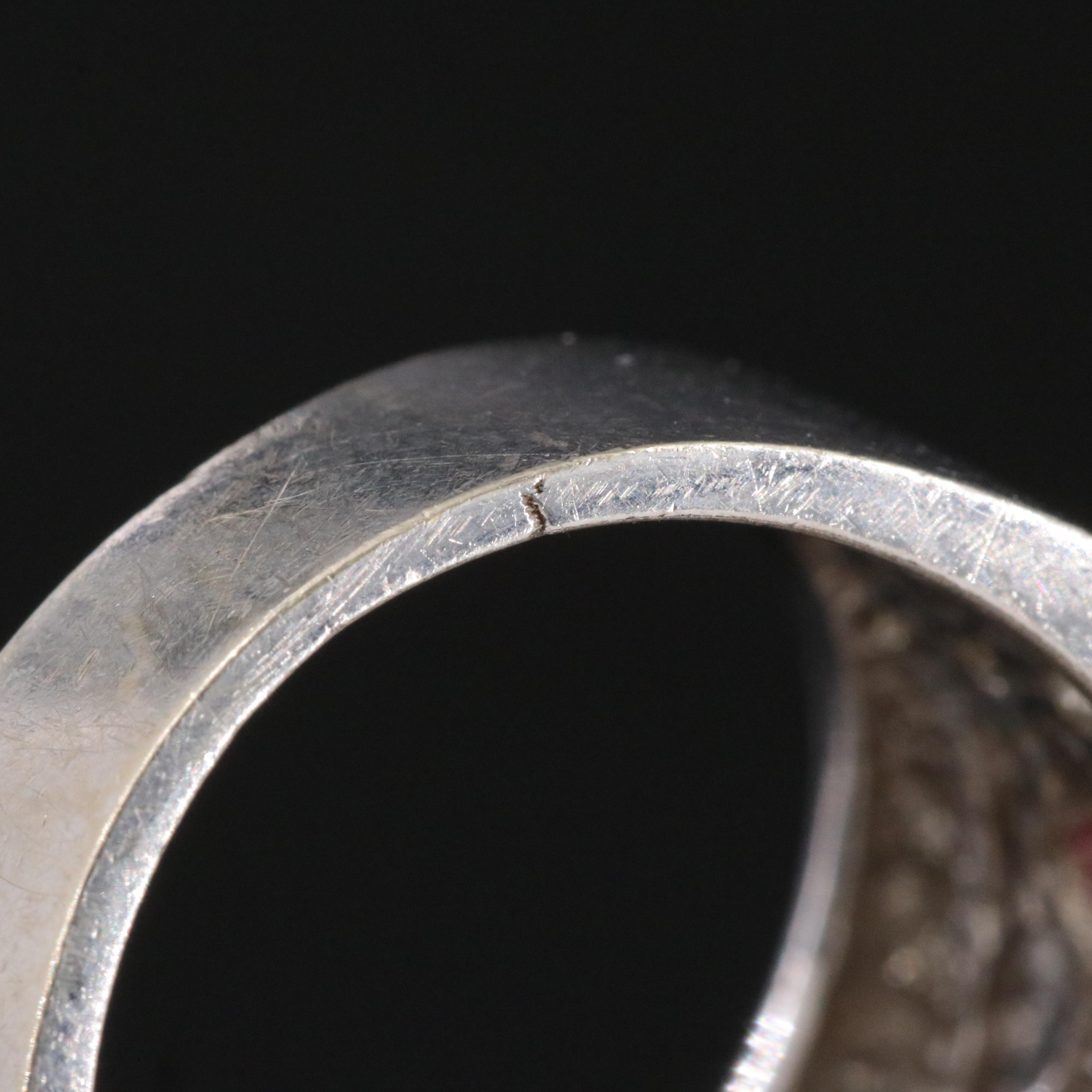 14K Pink Sapphire and 1.32 CTW Diamond Ring with 1.90 CT Center