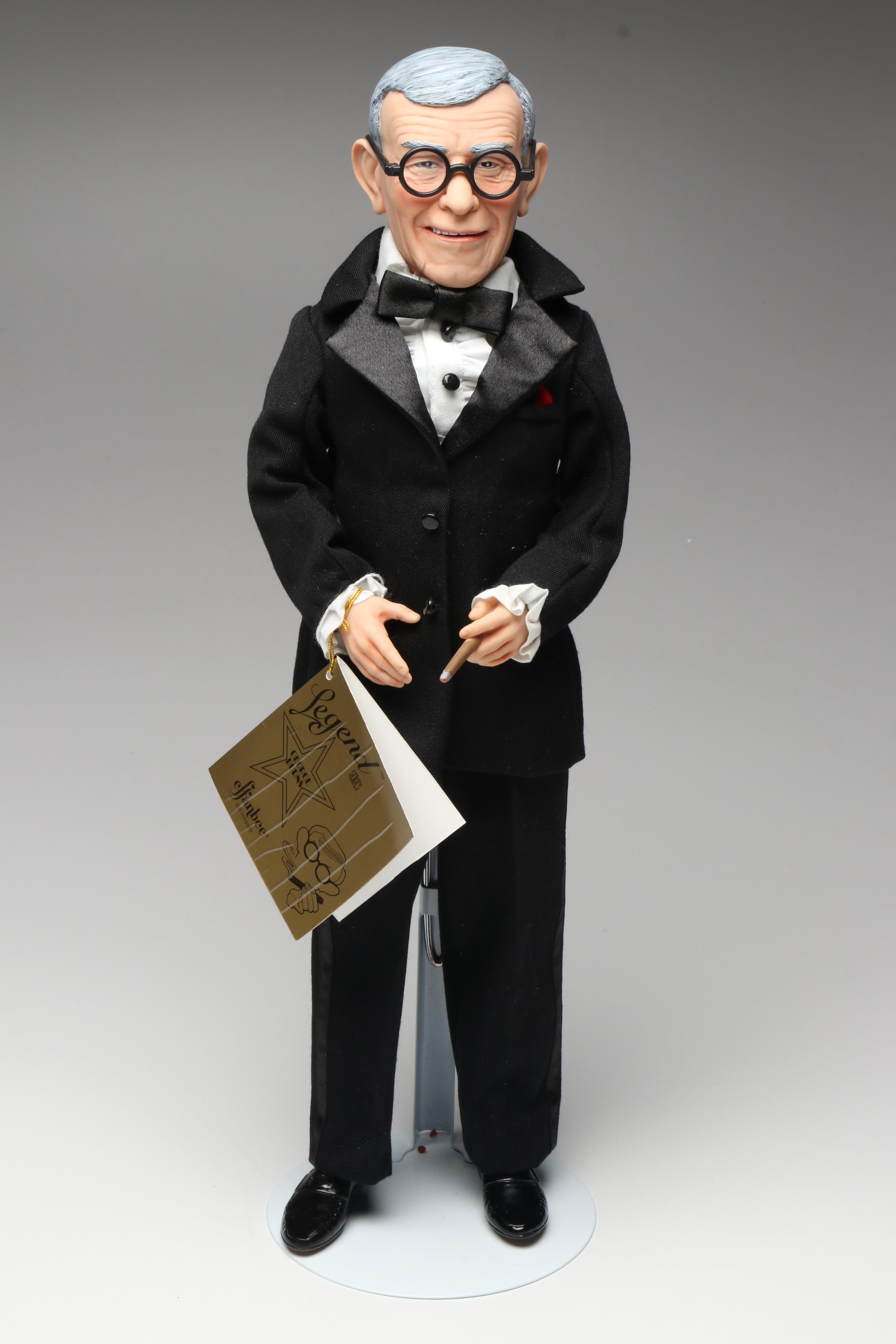 Effanbee American Legend George Burns Centennial Year Doll, 1996