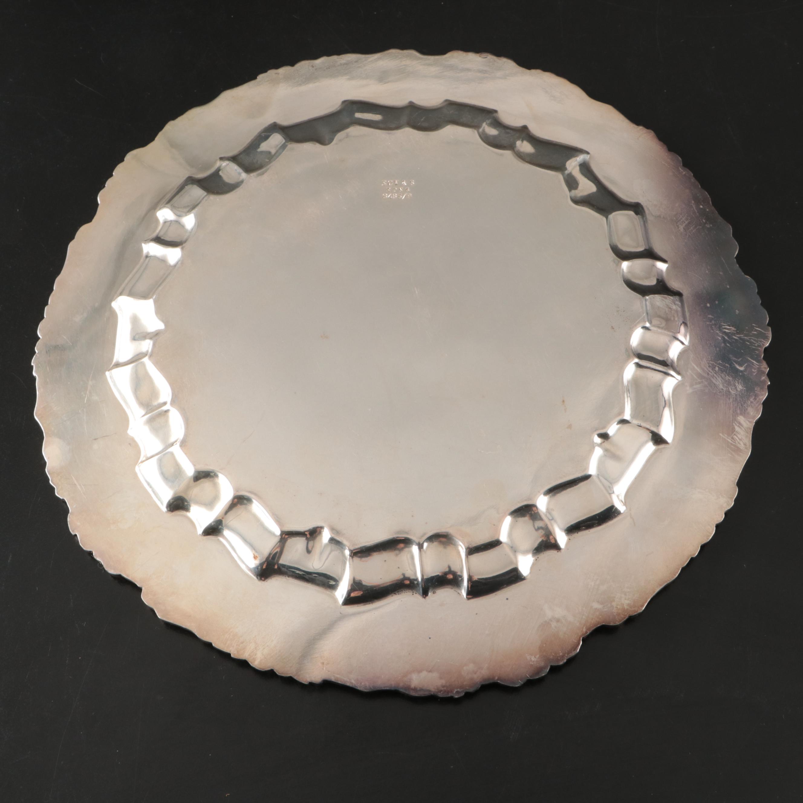 Watson Company Silver Plate Trivet, Silver Plate Platters, and More Tableware