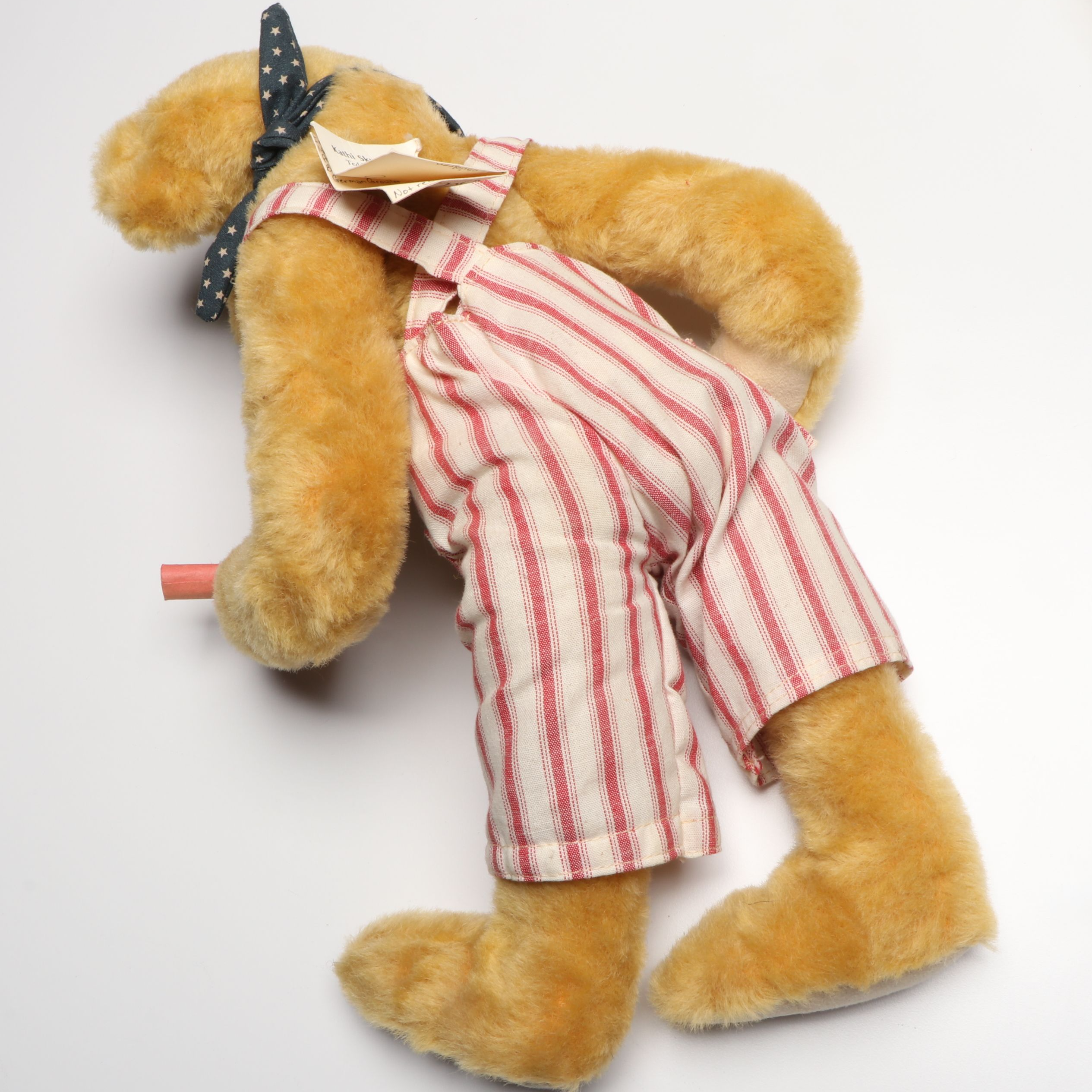 Boyds Limited Edition Mohair "Dolly Q. Bunnycombe" with Other Collectible Bears