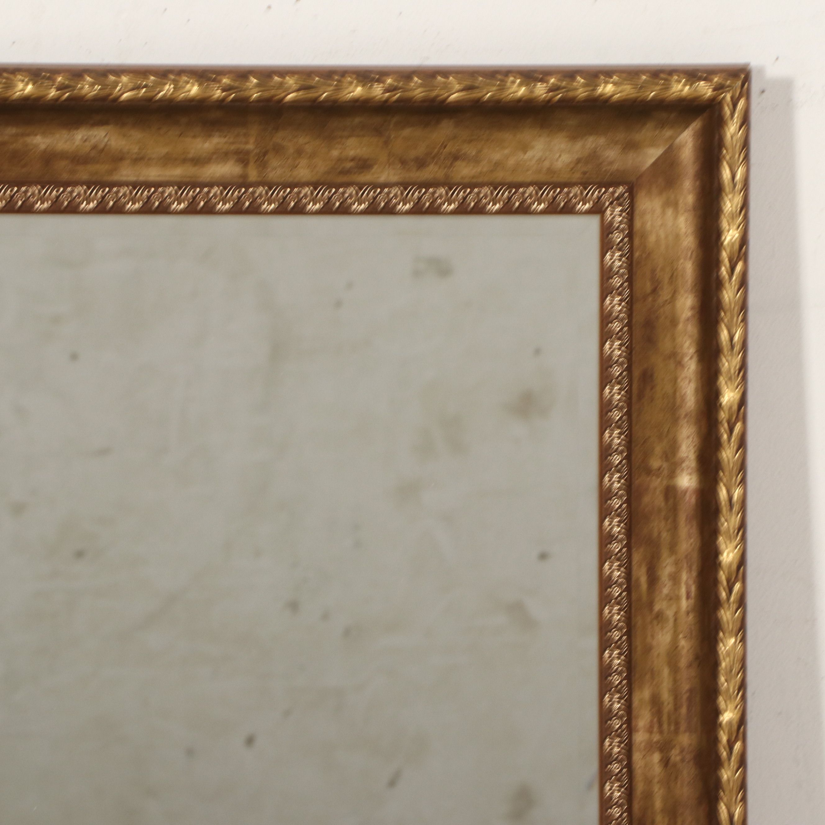 Regency Style Gilt Sunburst and Other Rectangular Wall Mirror