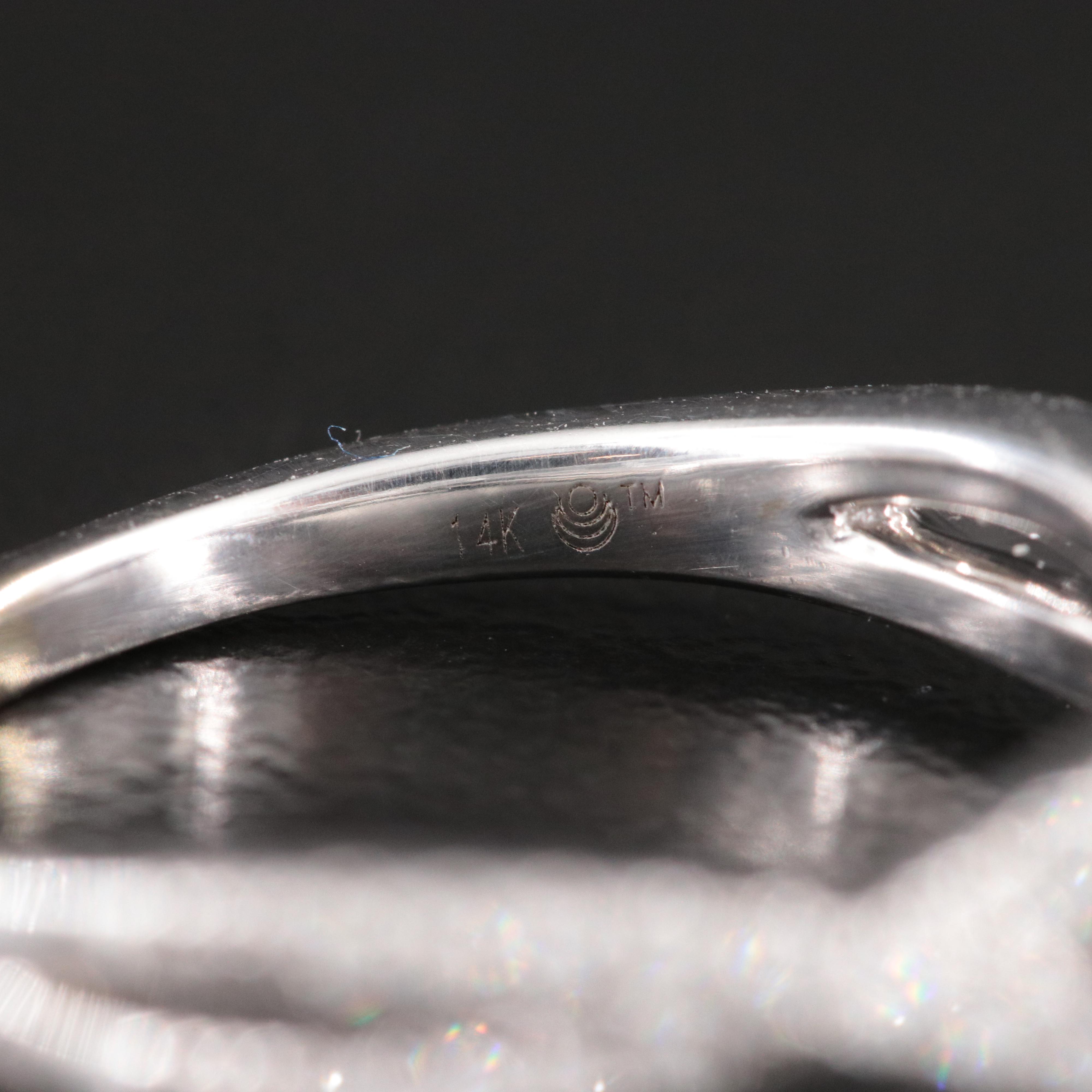 14K 0.57 CTW Lab Grown Diamond Ring