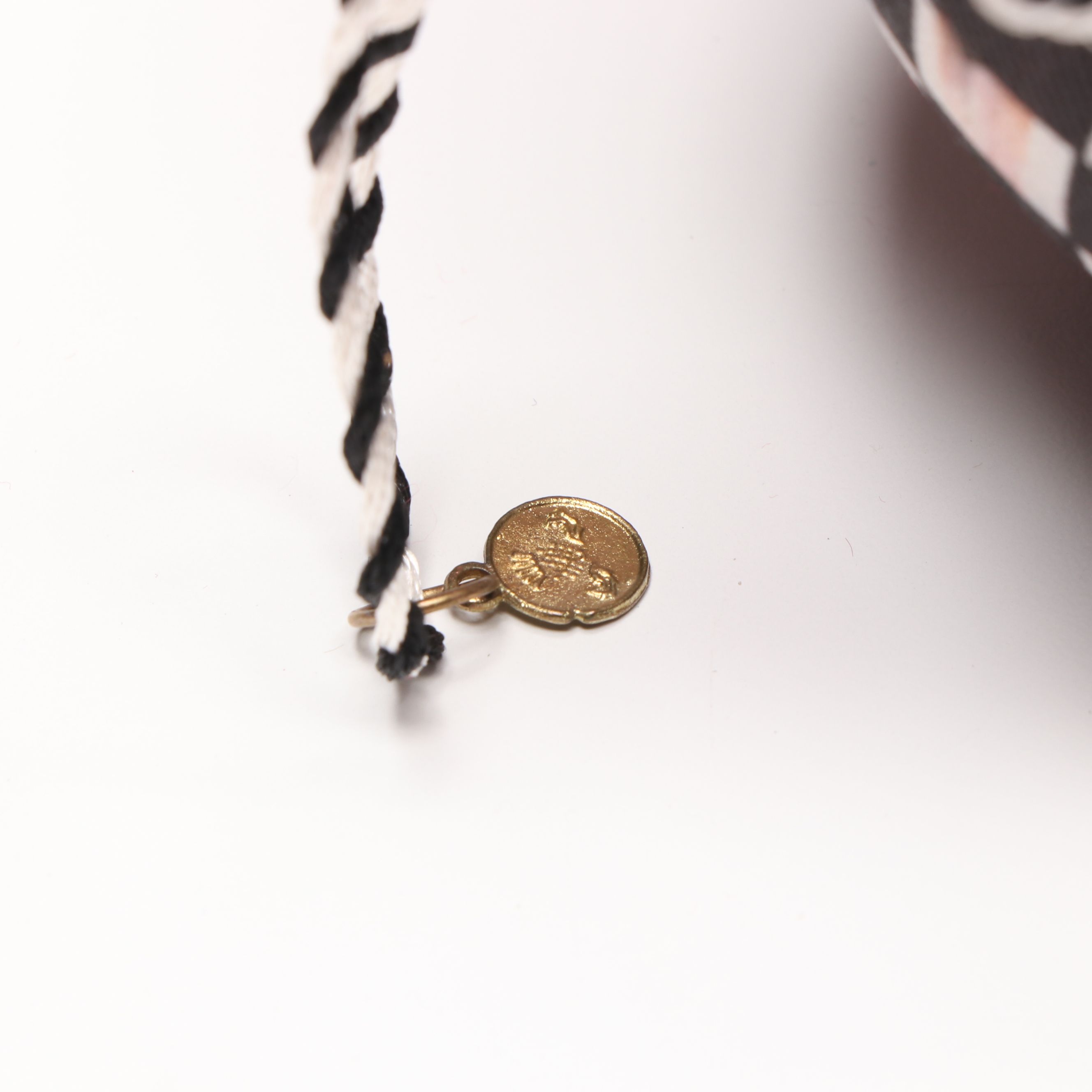 MacKenzie-Childs Tartastic Fabric Ornaments and Beaded Tassel