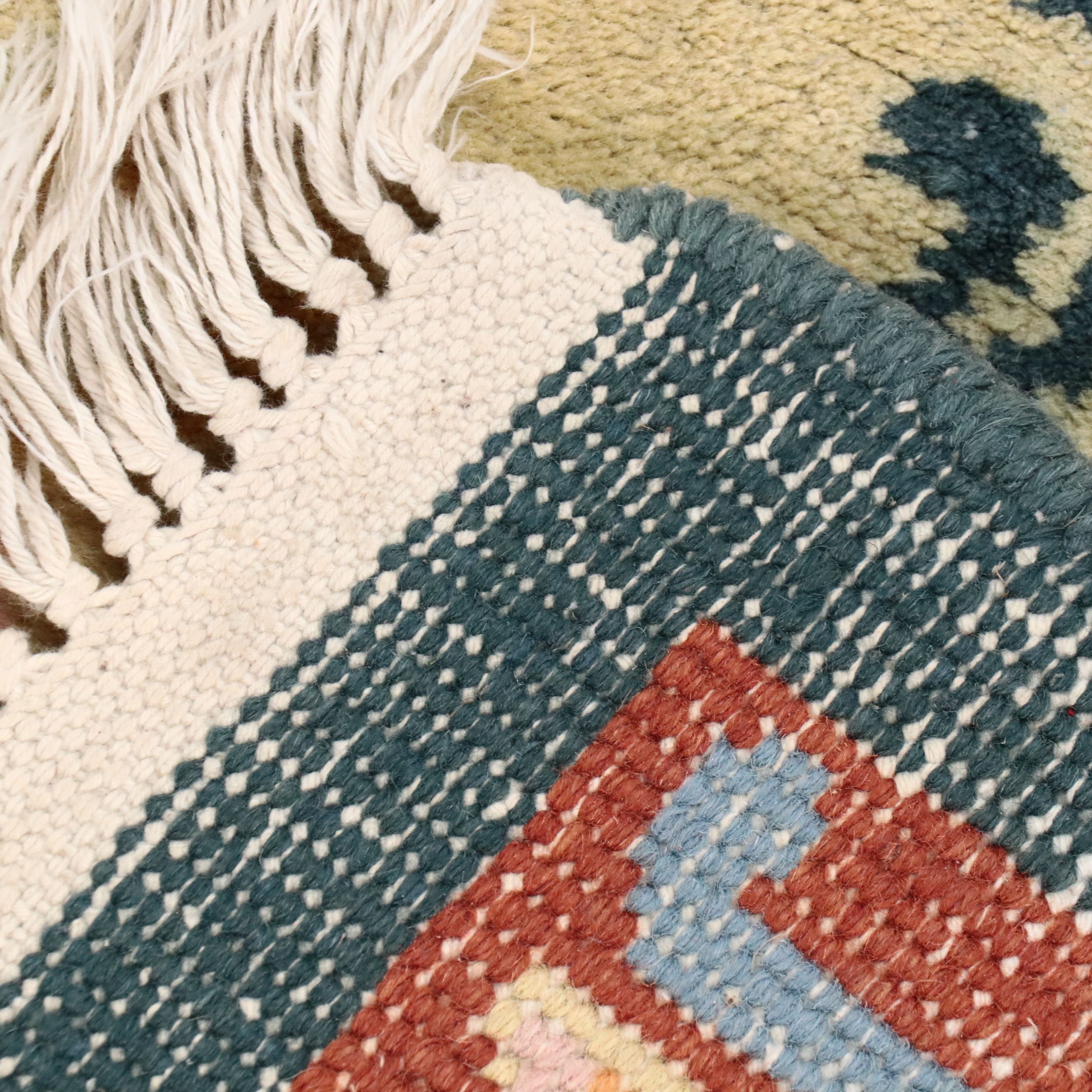 3'11 x 6'6 Hand-Knotted Chinese Peking Area Rug