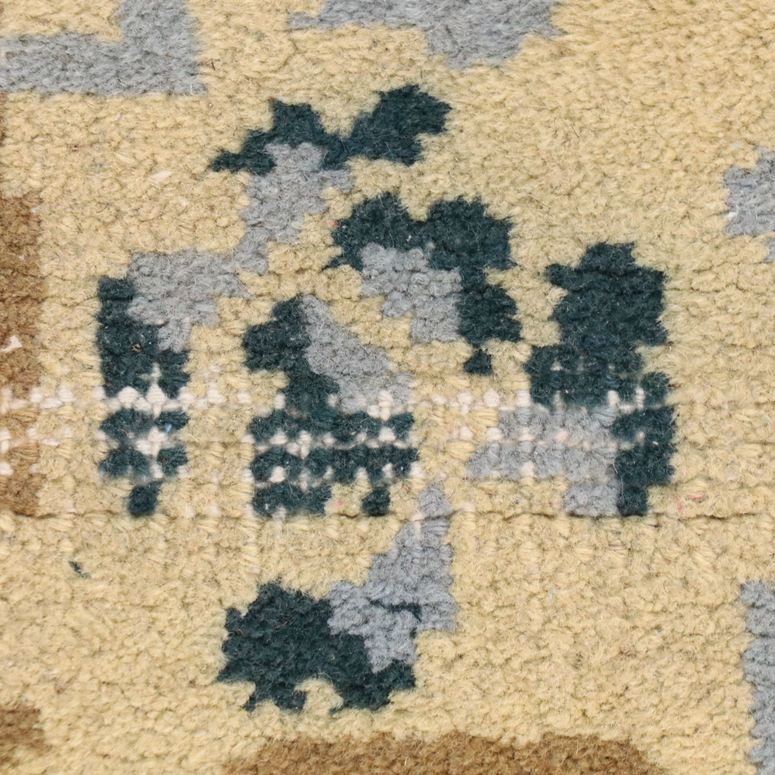 3'11 x 6'6 Hand-Knotted Chinese Peking Area Rug