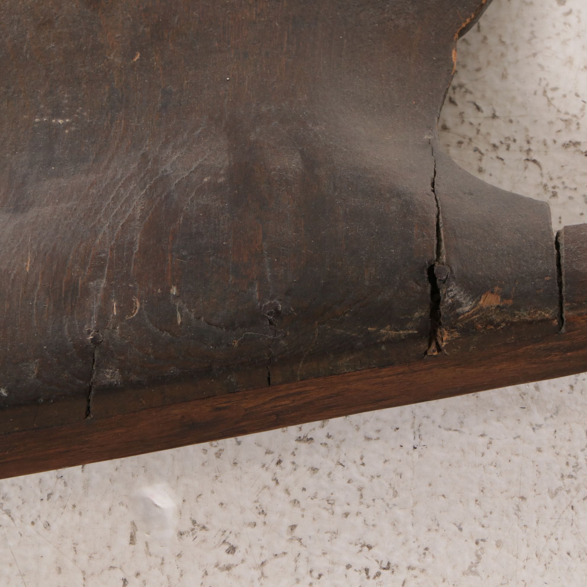 Norwegian Finish Primitive Thread Spinning Wheel with Expandable Nest, 19th C.