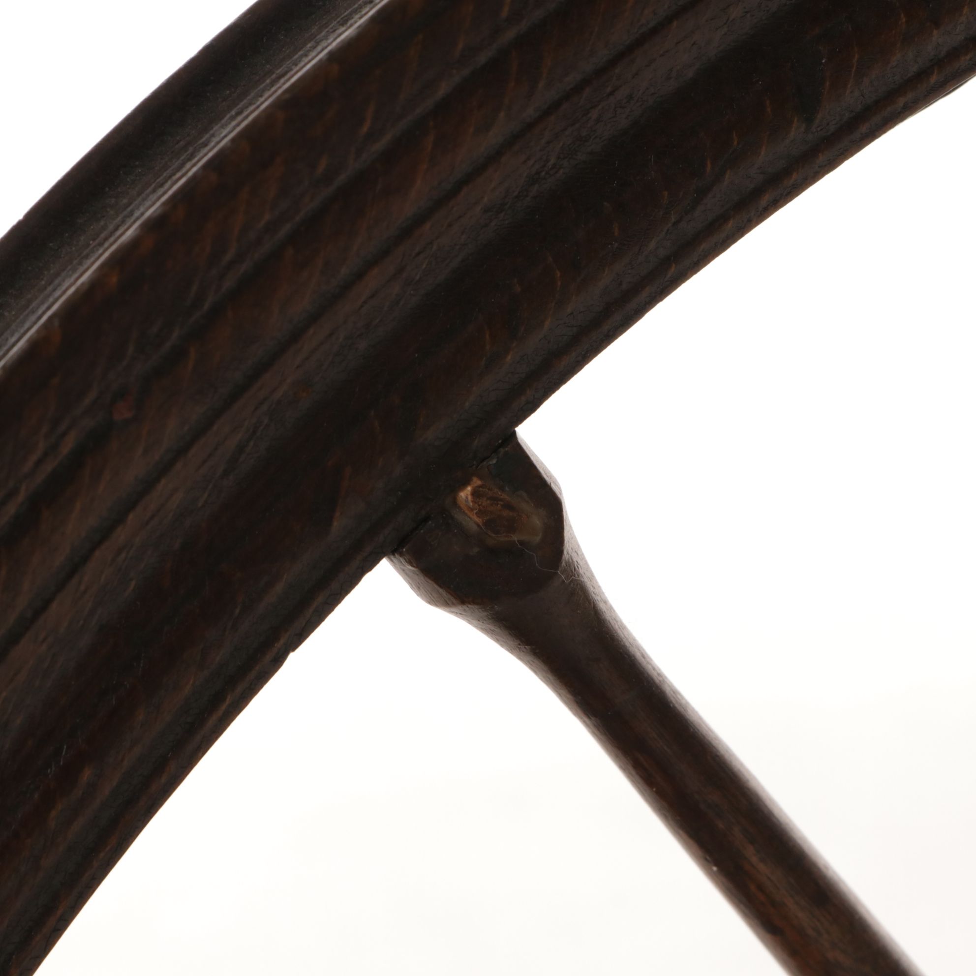 Norwegian Finish Primitive Thread Spinning Wheel with Expandable Nest, 19th C.