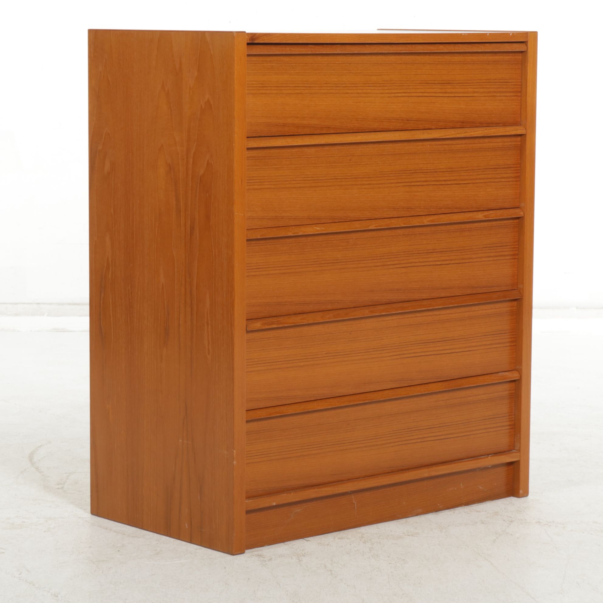 Jesper International Danish Modern Six-Drawer Teak Highboy Dresser