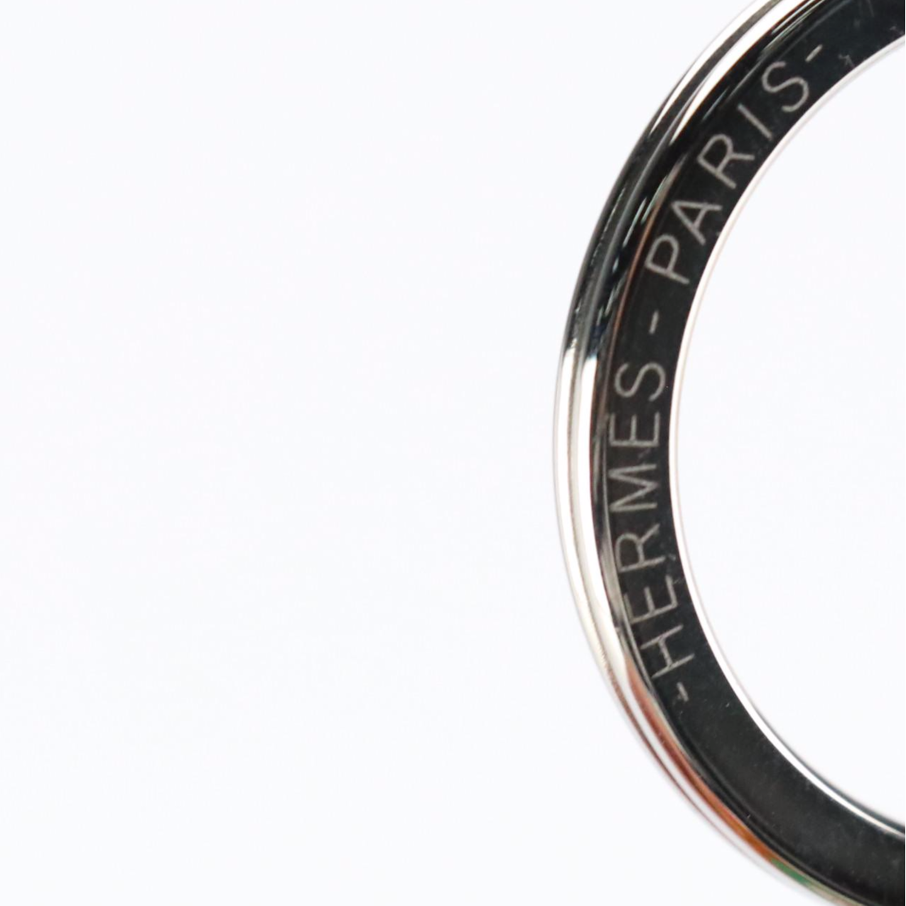 Hermès Carmen Tassel Key Ring/Bag Charm in Tricolor Lambskin Leather