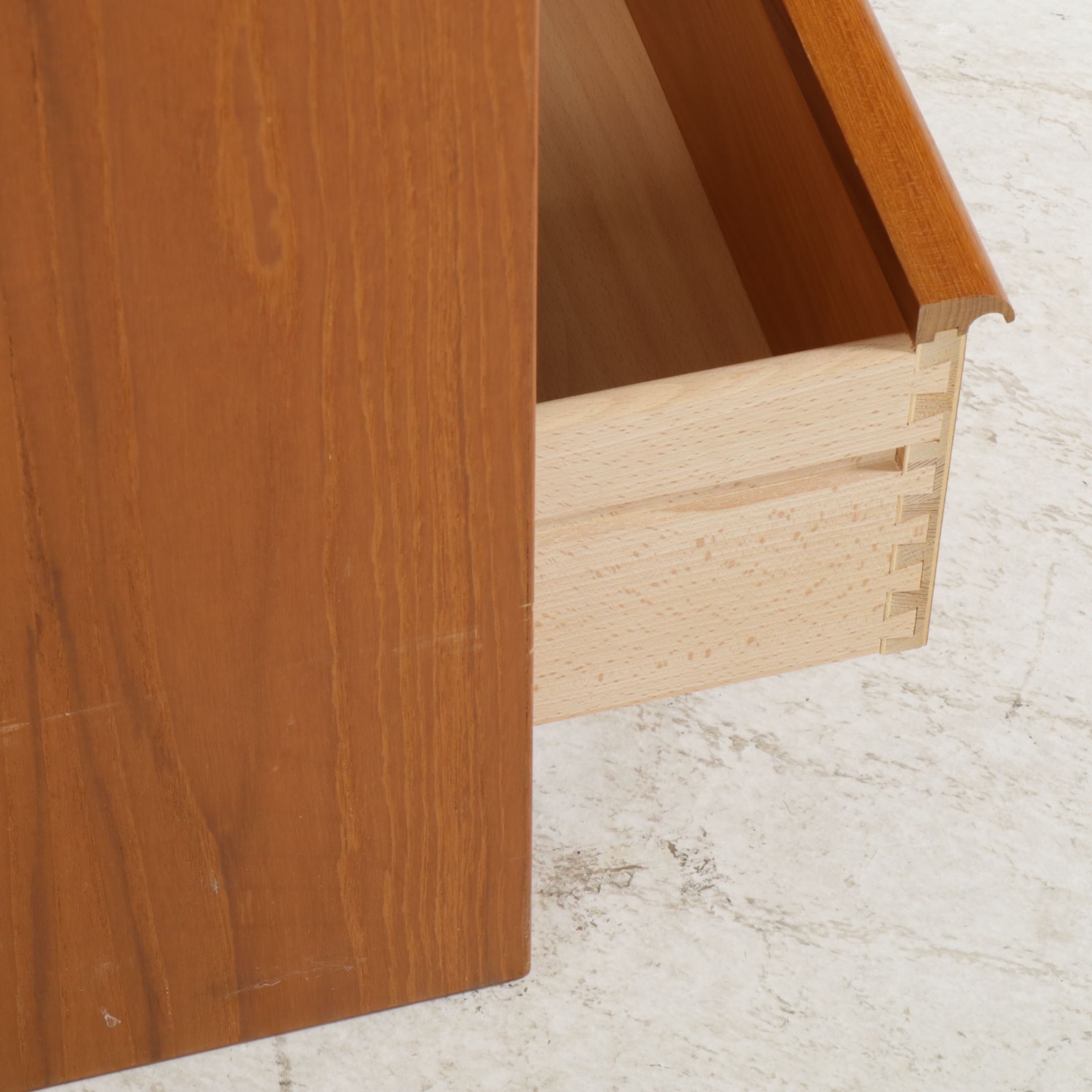 Jesper International Danish Modern Six-Drawer Teak Highboy Dresser