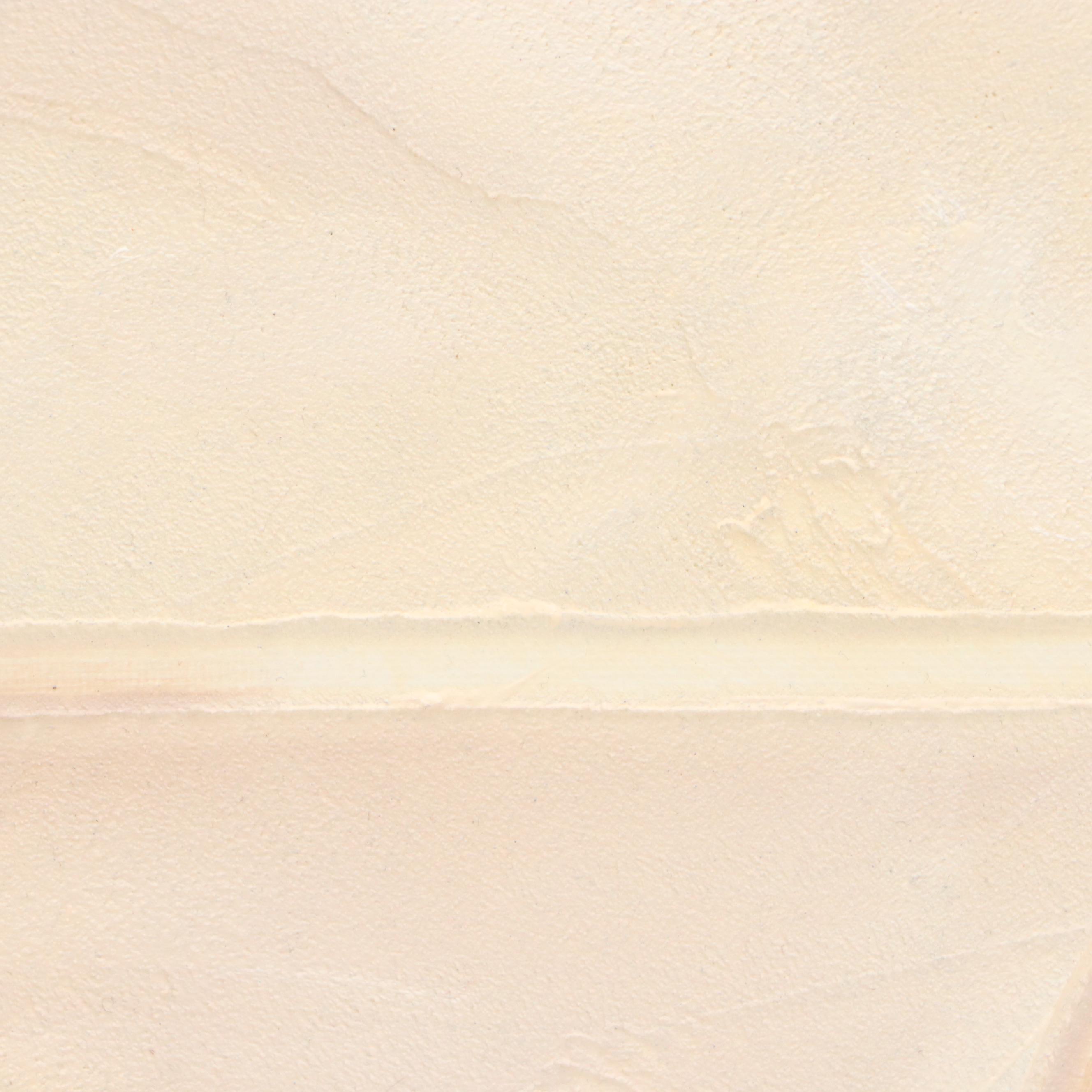 Mina Vale Abstract Mixed Media Painting Diptych "Soft Division," 21st Century