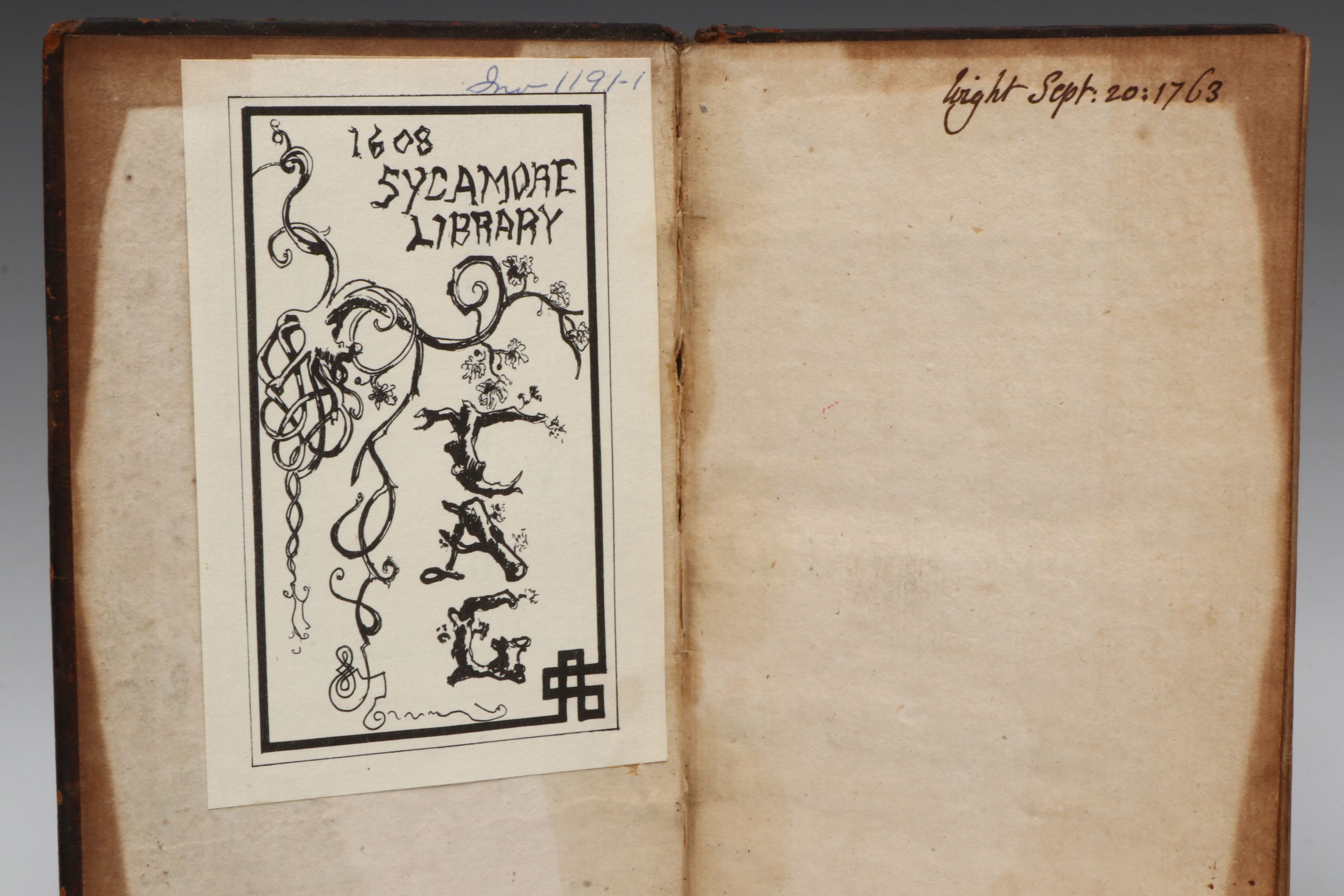 Illustrated "The Odyssey" Partial Set by Homer, 1752