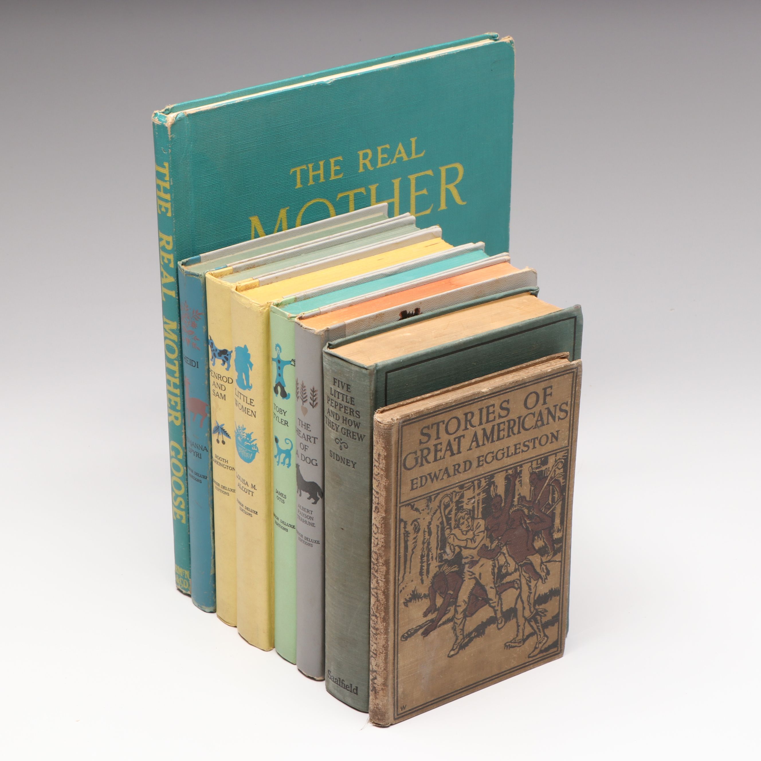 Illustrated "The Real Mother Goose" with "Heidi" and Other Storybooks