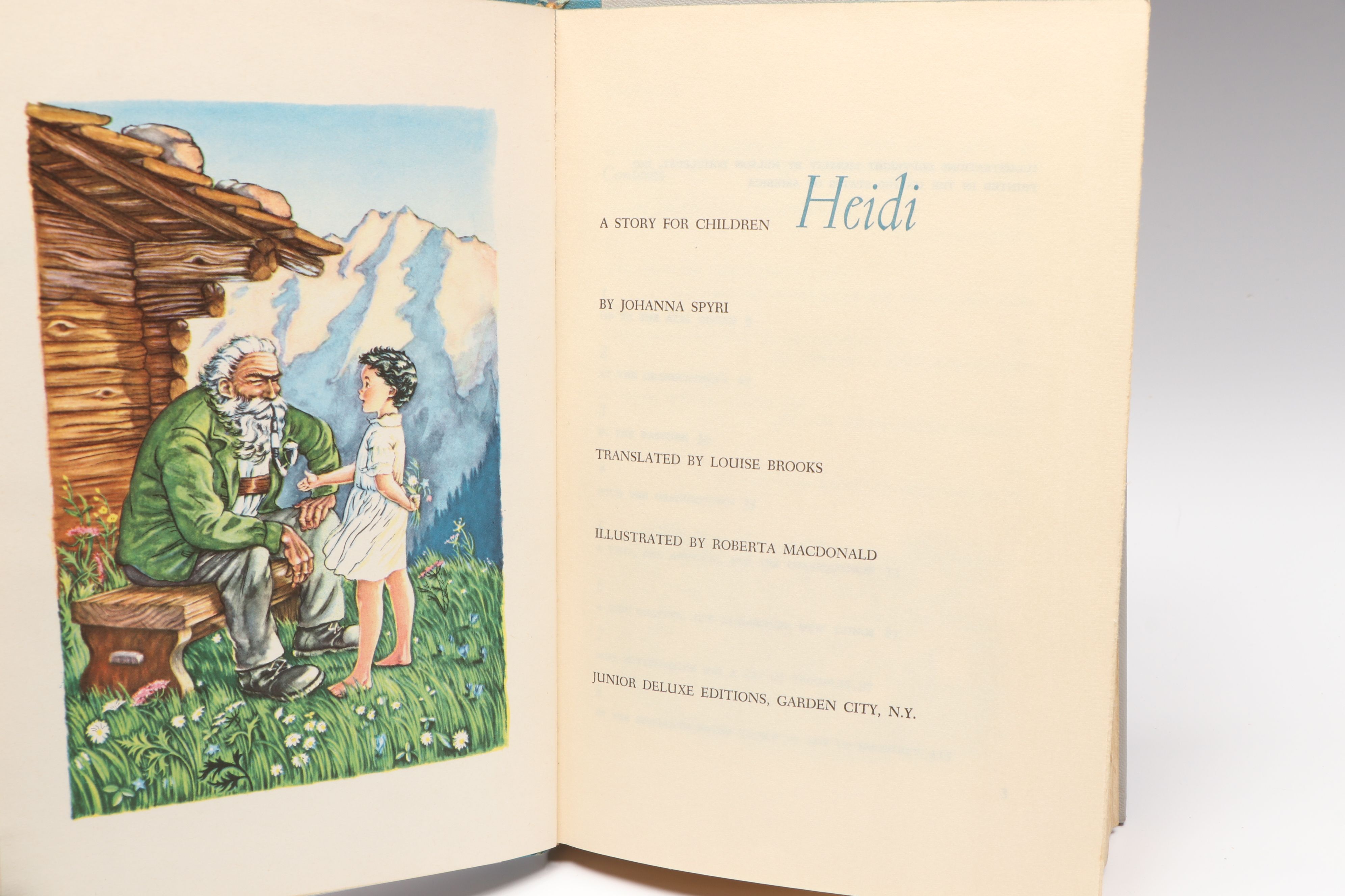 Illustrated "The Real Mother Goose" with "Heidi" and Other Storybooks