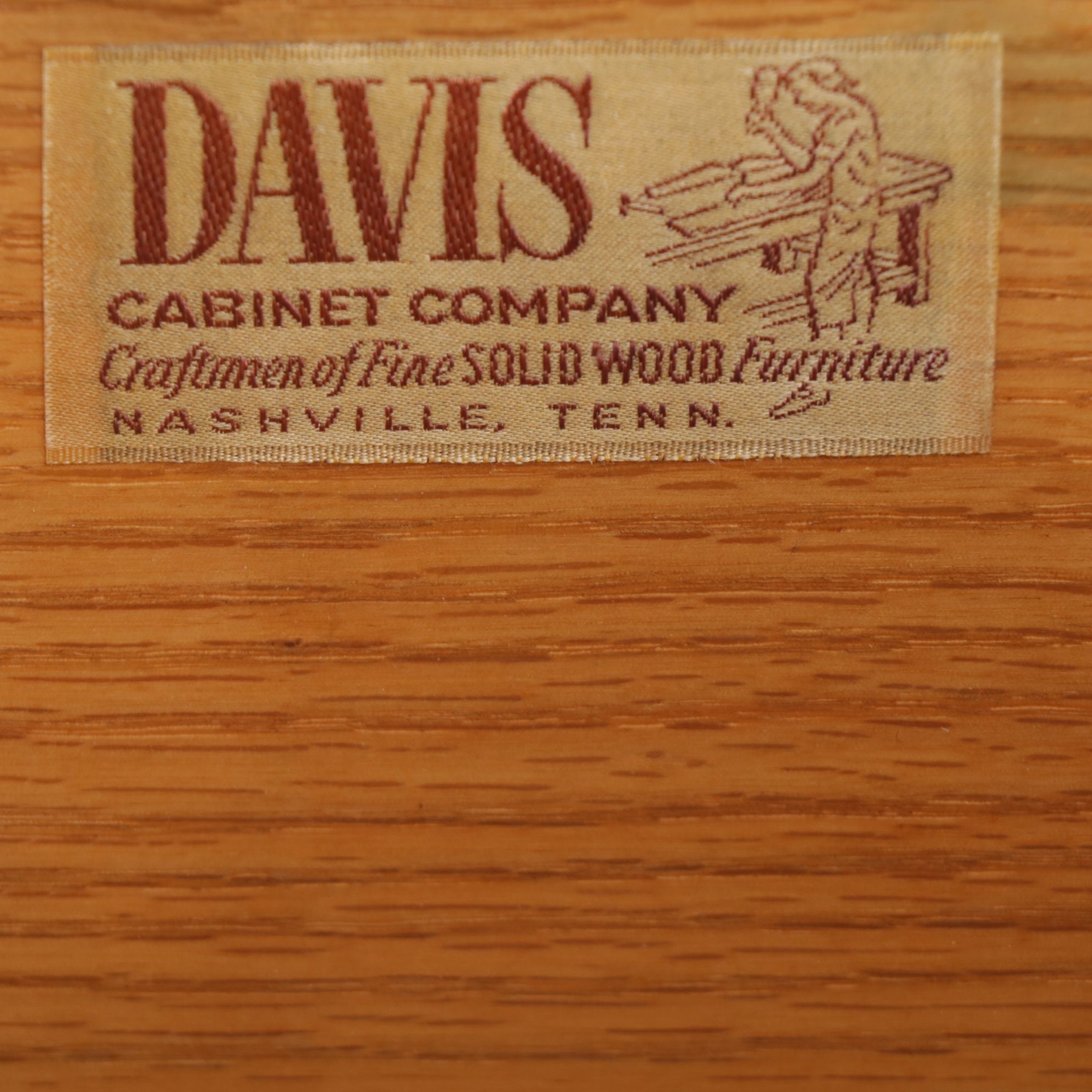 Davis Cabinet Co. Teak Chinoiserie Chest of Drawers