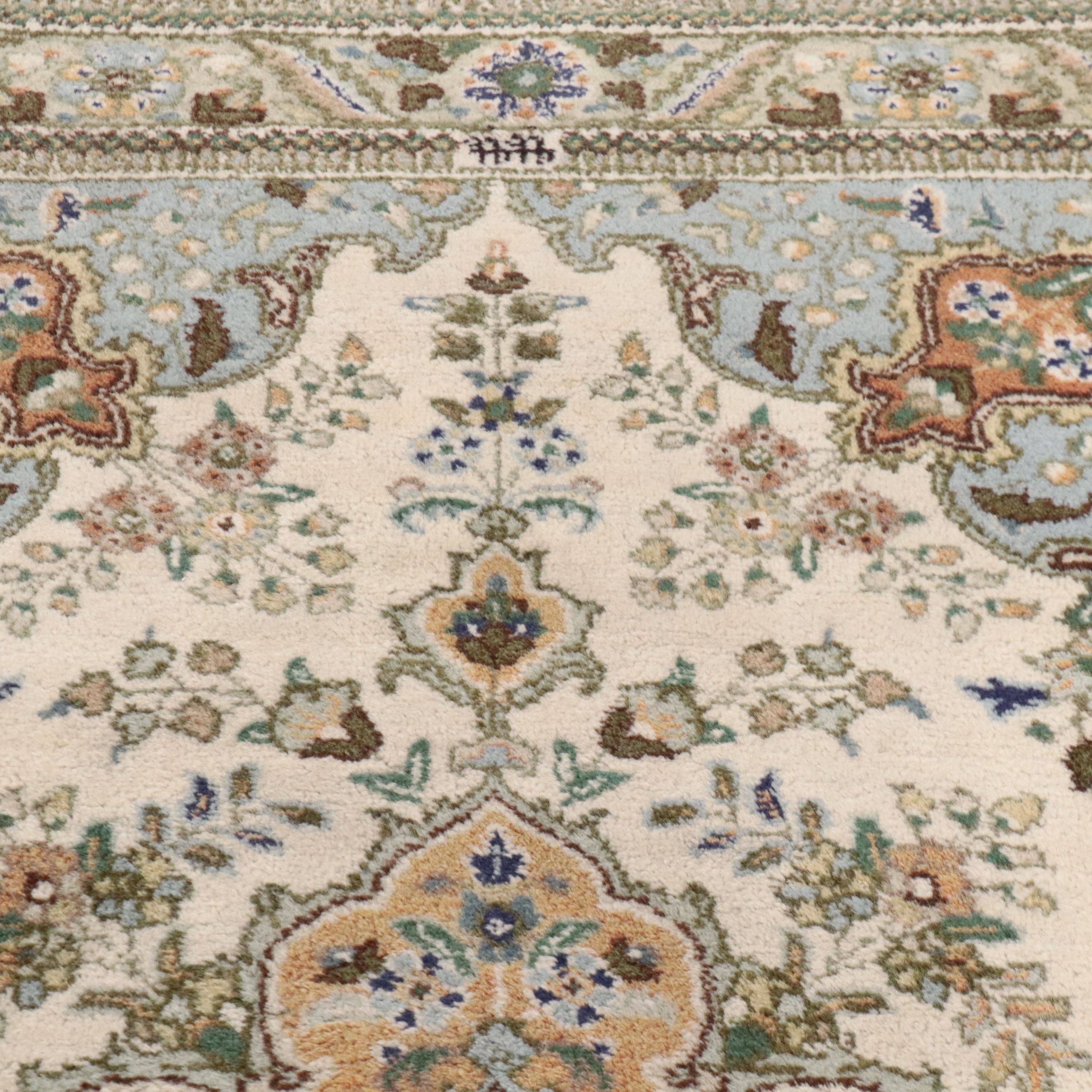 3'5 x 4'9 Hand-Knotted Contemporary Signed Persian Style Area Rug