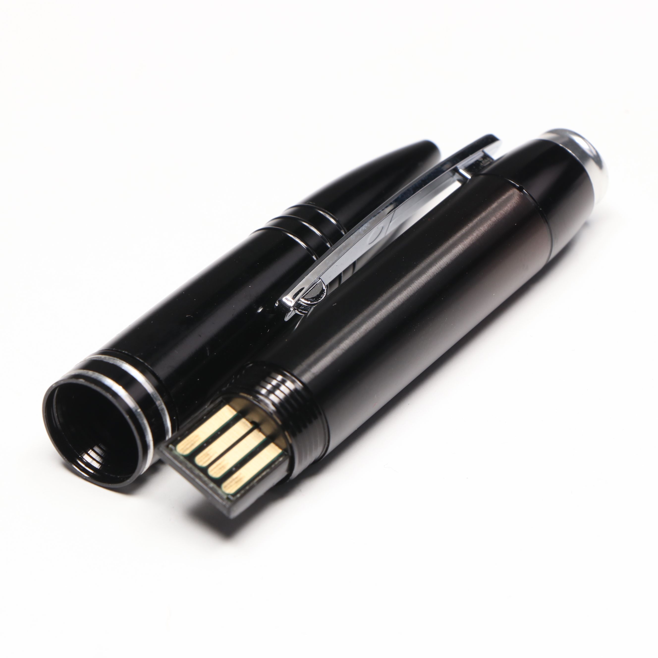 MemoQ Black Voice Recording Spy Pens
