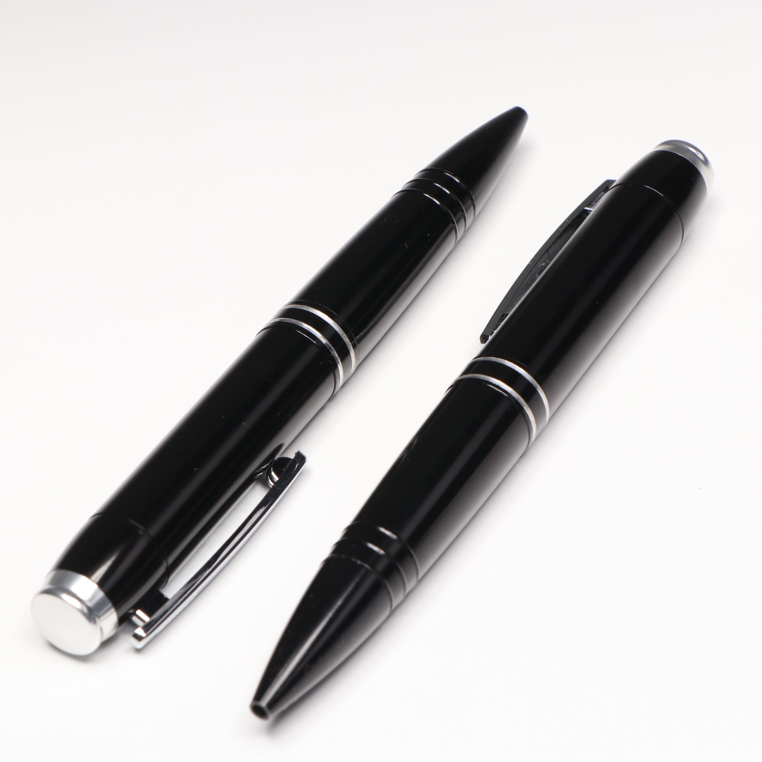 MemoQ Black Voice Recording Spy Pens