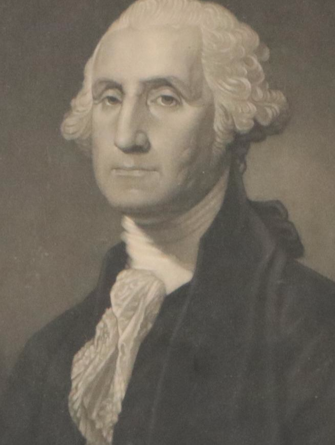 George and Martha Washington Engravings After Gilbert Stuart, 19th Century