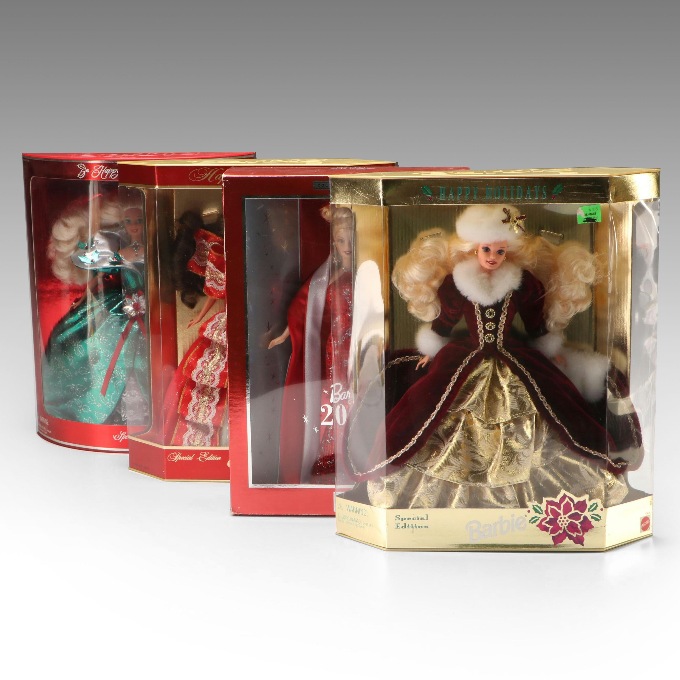 Mattel Barbie "Happy Holidays" and Other Special Edition Dolls