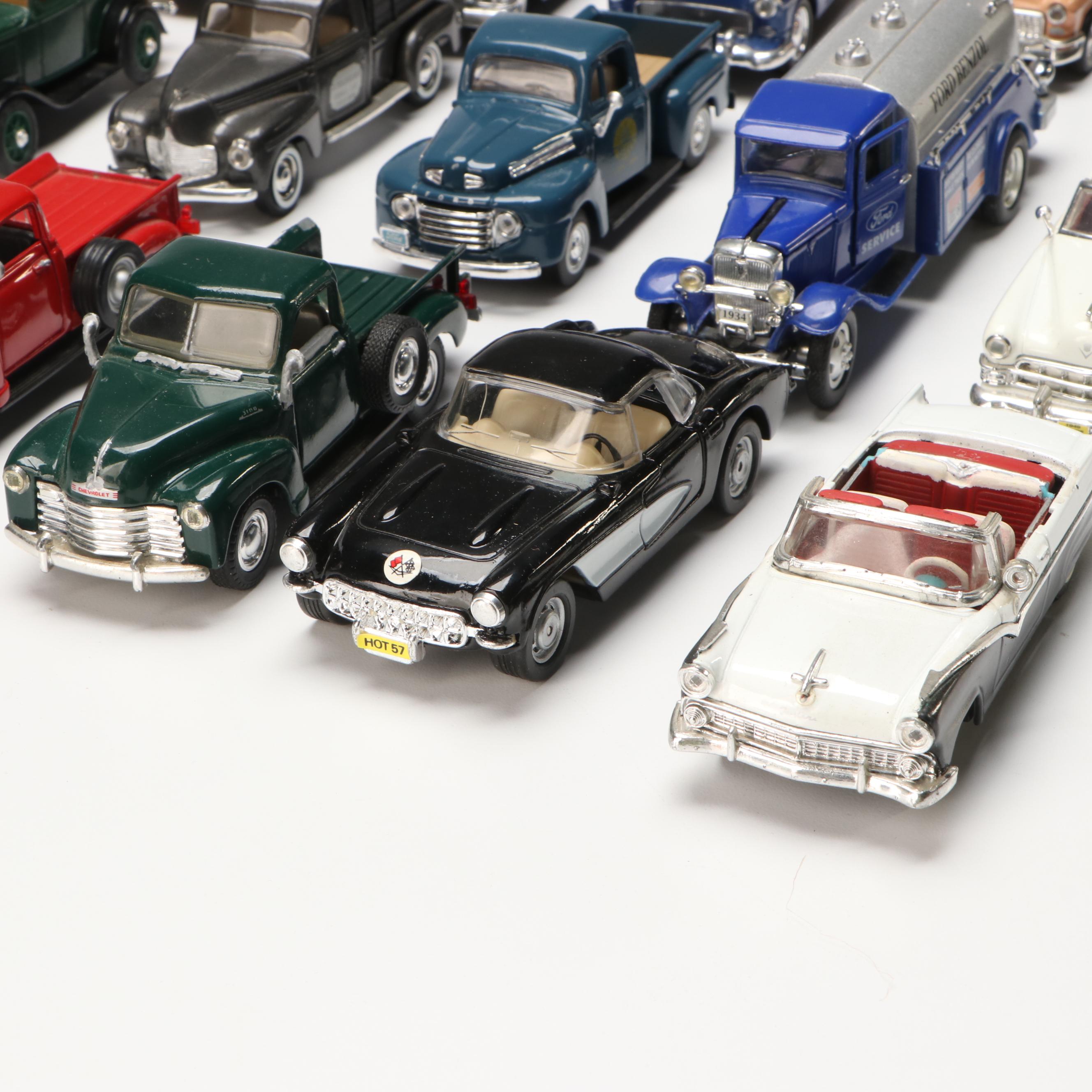 Baltimore & Ohio Ford Truck with Road Champs, Ertl and Other Diecast Vehicles