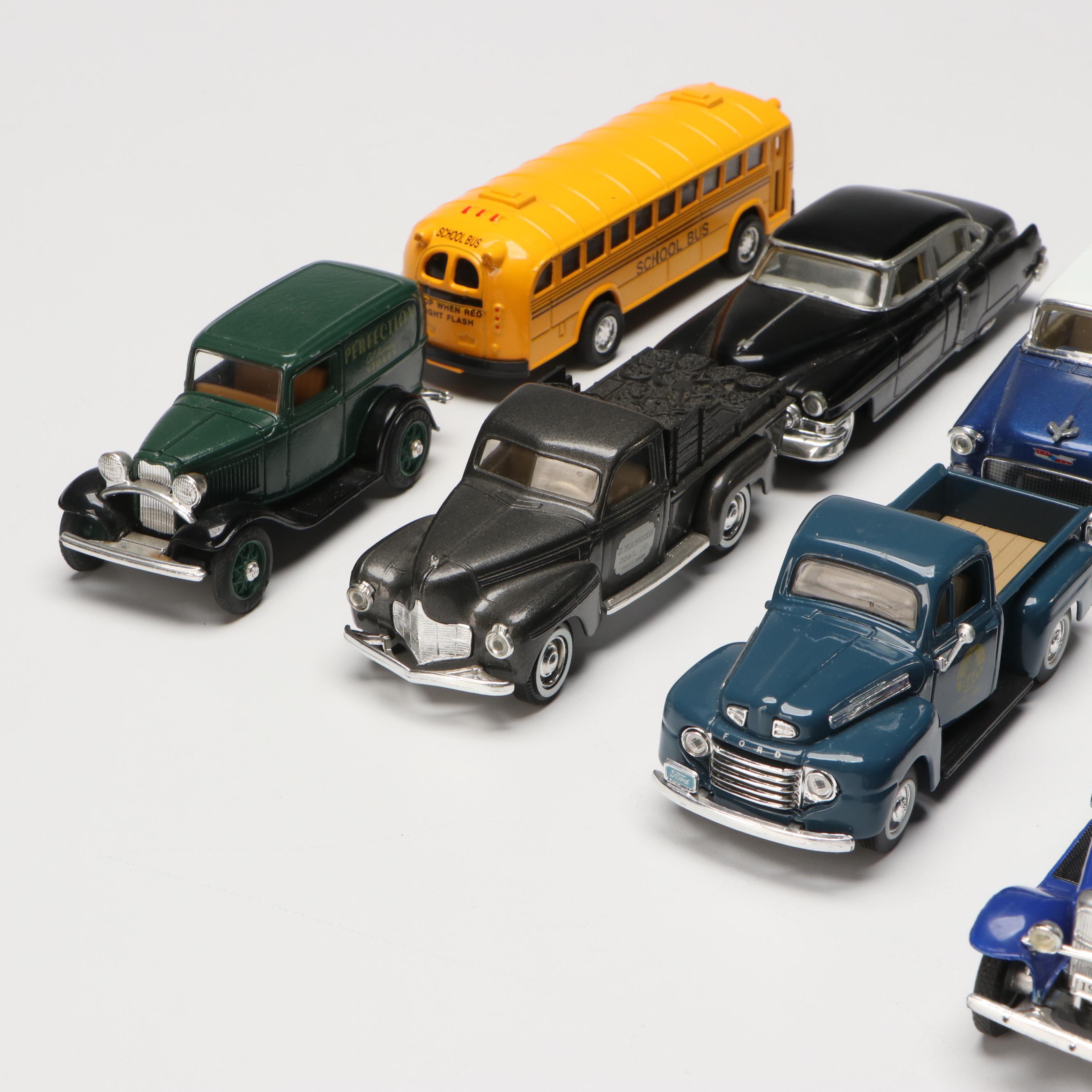 Baltimore & Ohio Ford Truck with Road Champs, Ertl and Other Diecast Vehicles