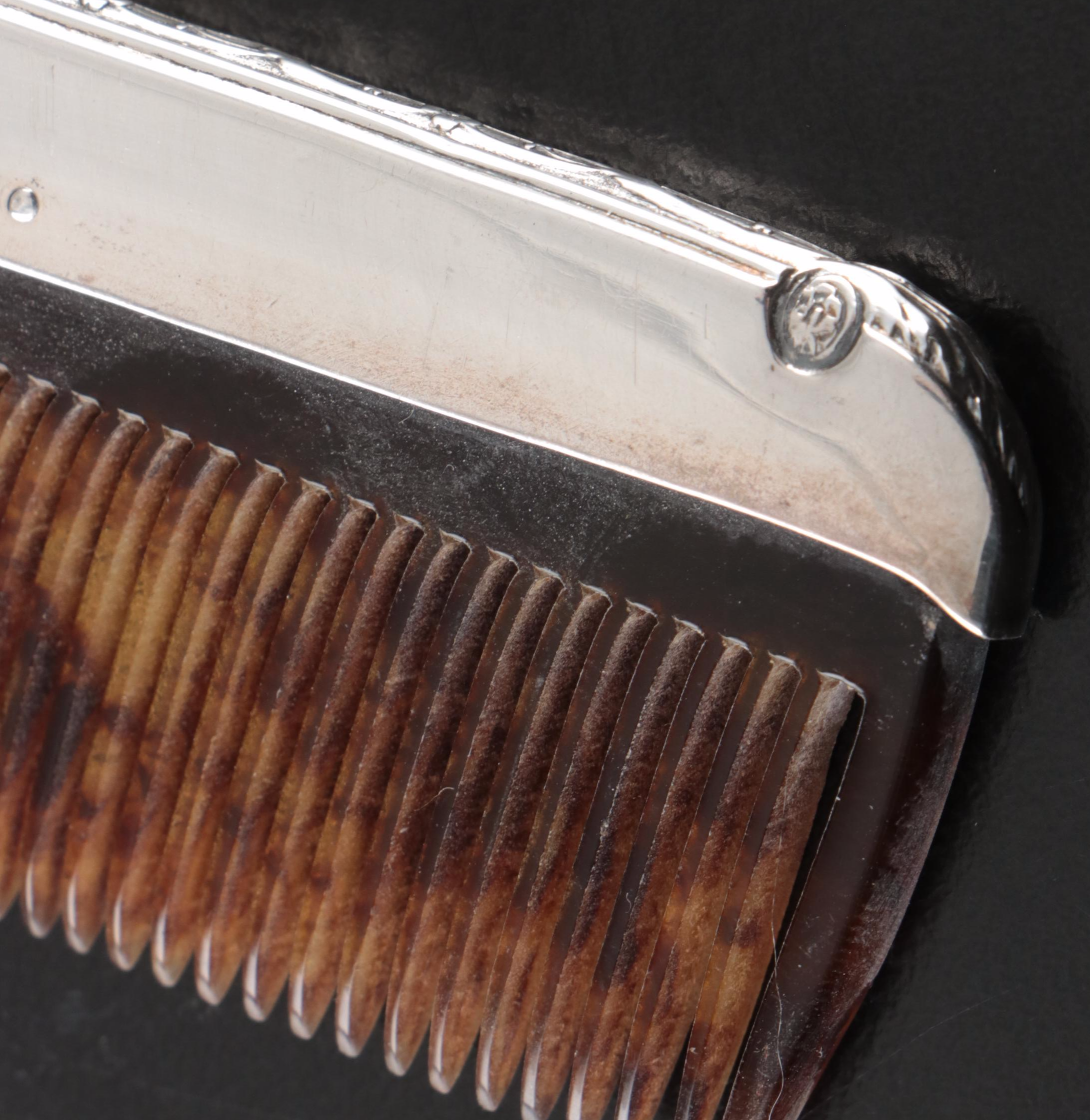 International Sterling Comb, More Sterling and Plate Vanity Décor
