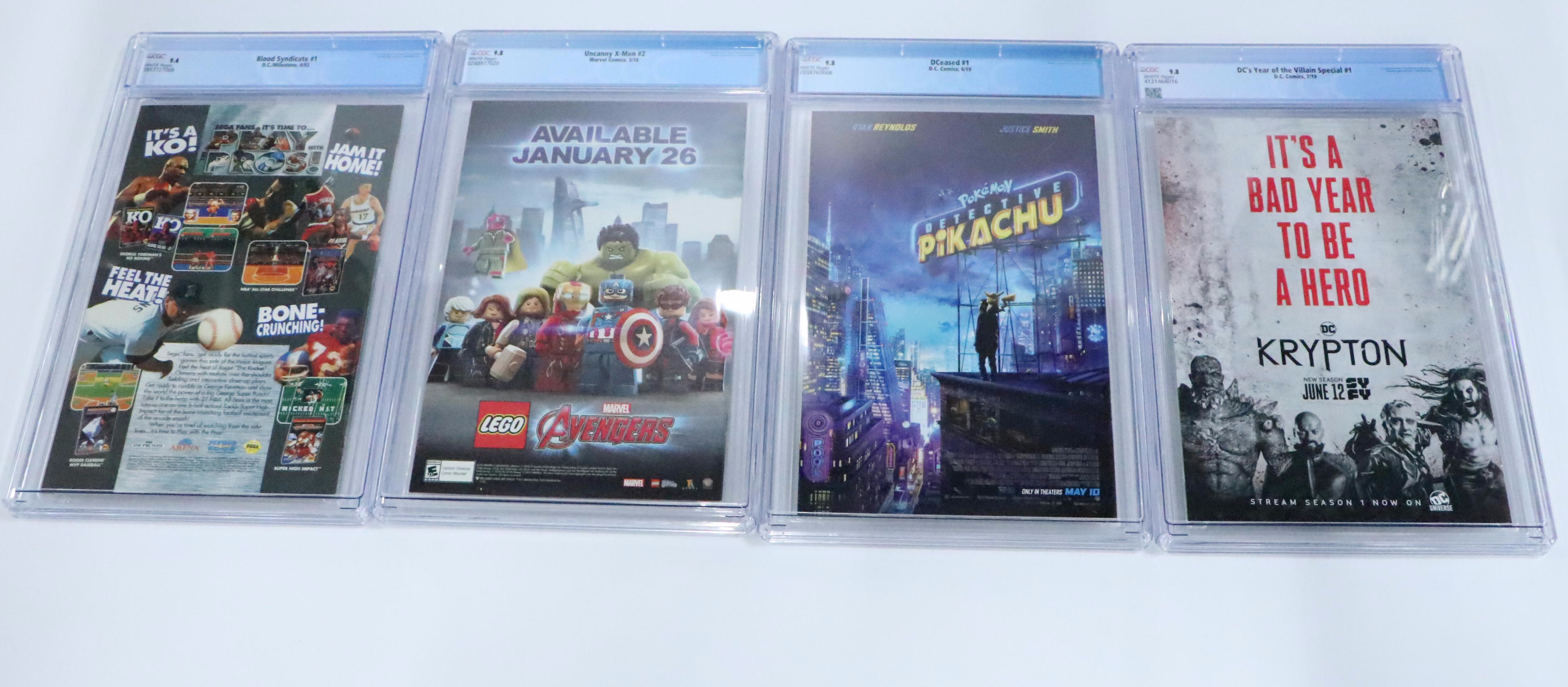 "Uncanny X-Men" #1–5, "Empyre" #1, and More Modern Age Graded Comic Books