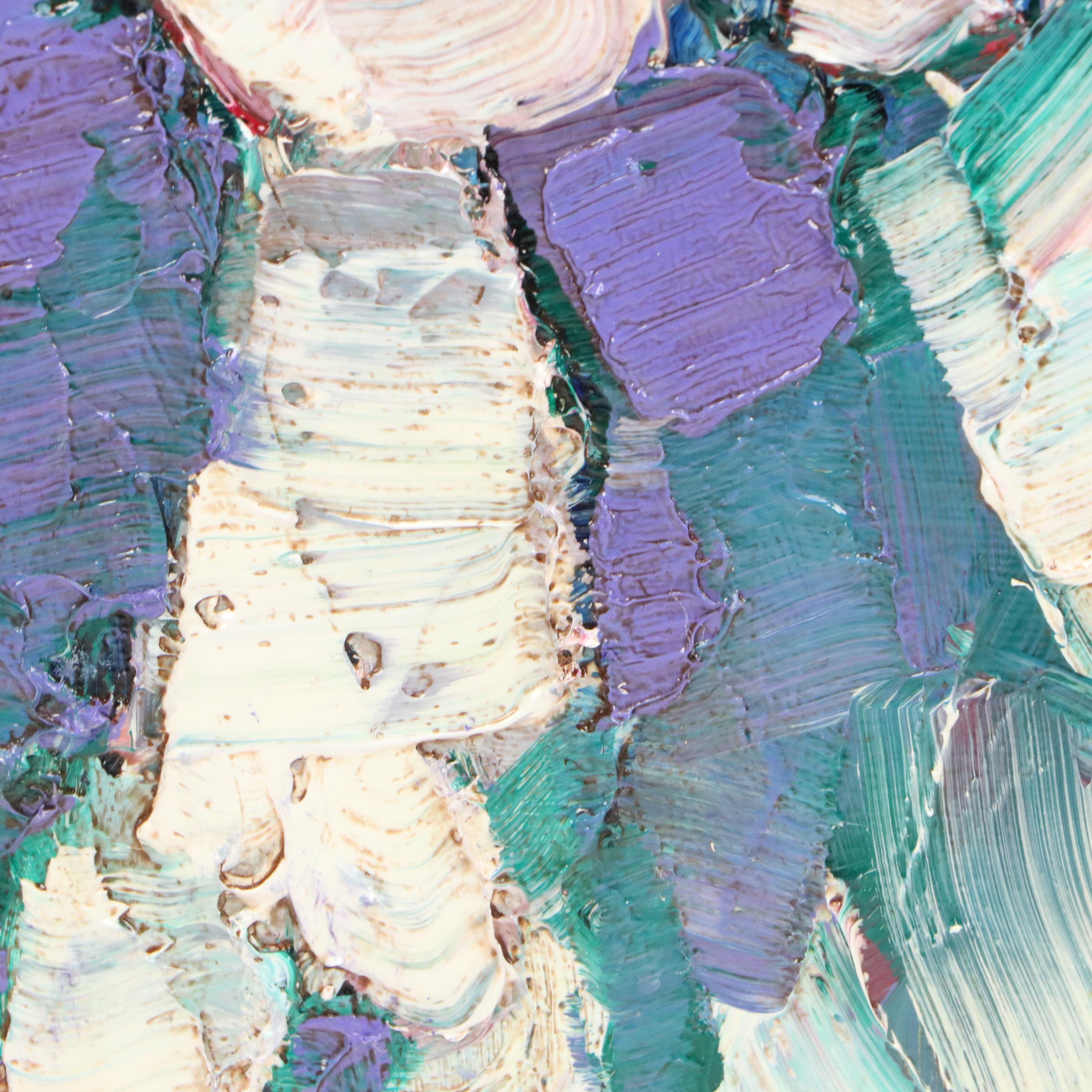 Serguei Novitchkov Abstract Oil Painting "California Bliss," 2025