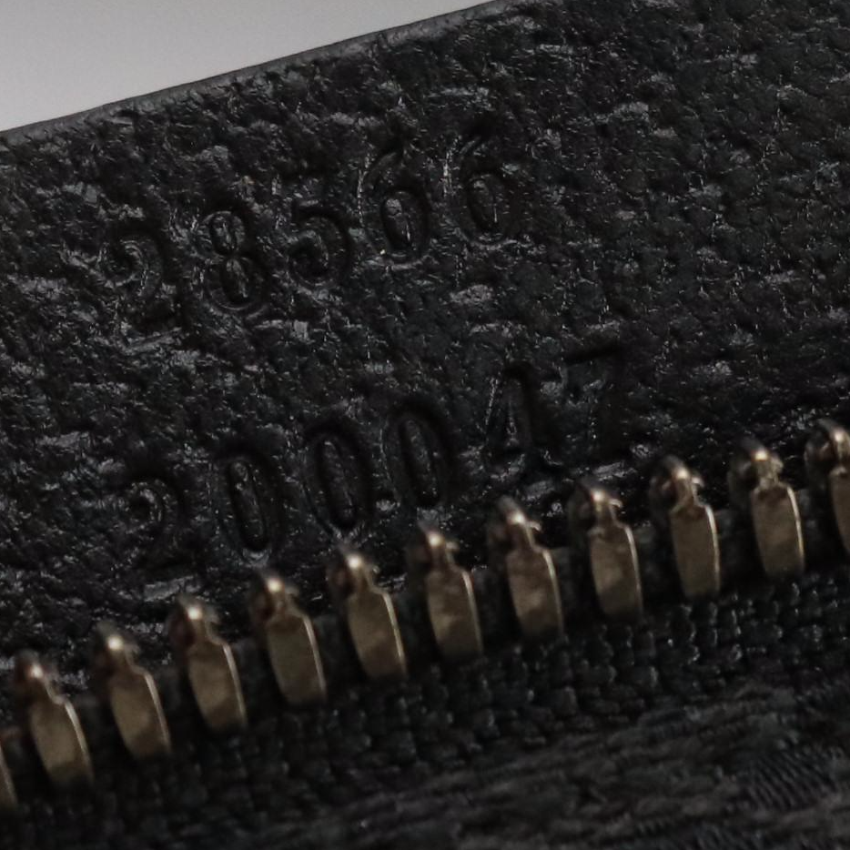 Gucci Double Pocket Belt Bag in Black GG Canvas and Black Leather