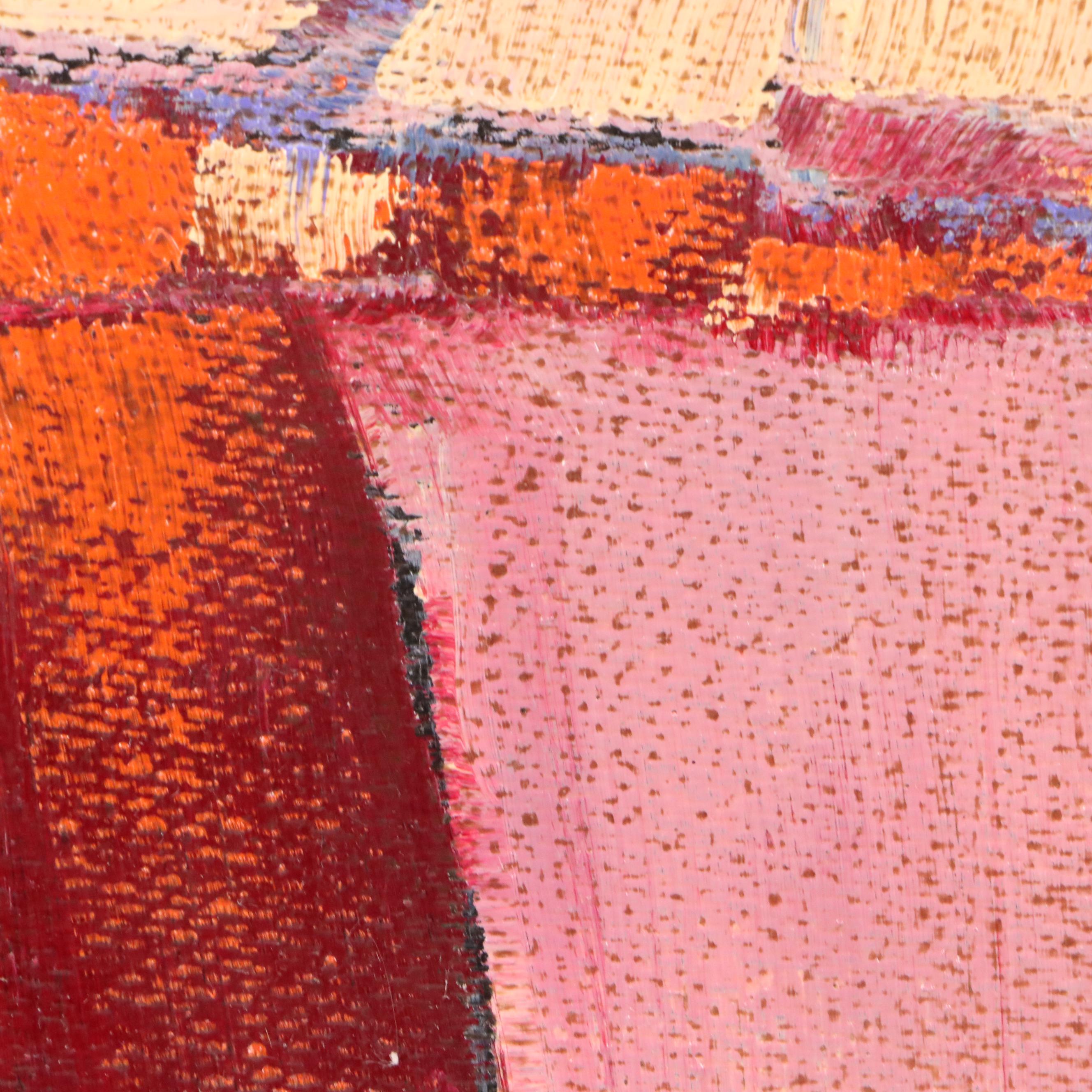 Serguei Novitchkov Abstract Oil Painting "Measure of Emptiness," 2025