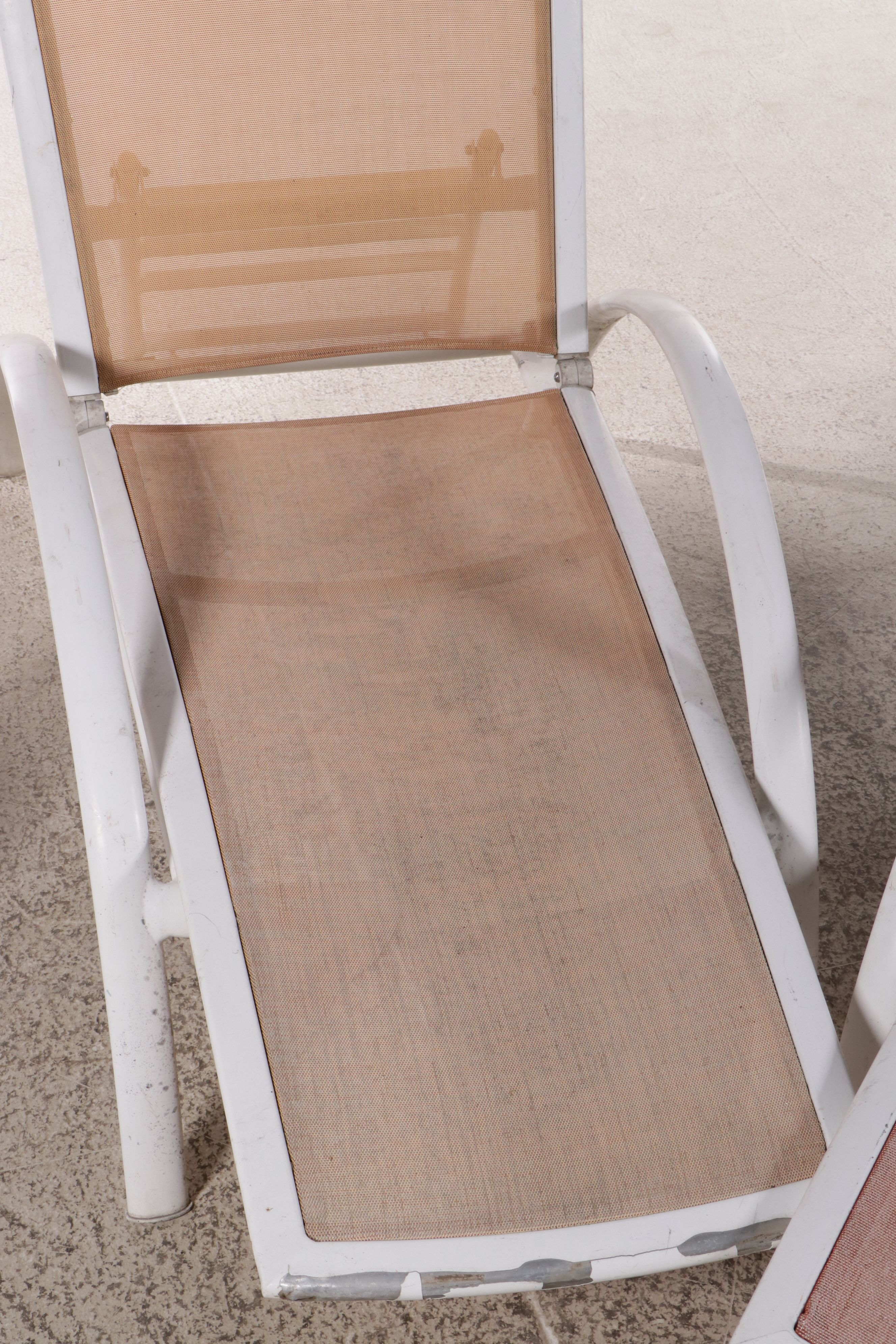 Three Frontgate Patio Chaise Lounges