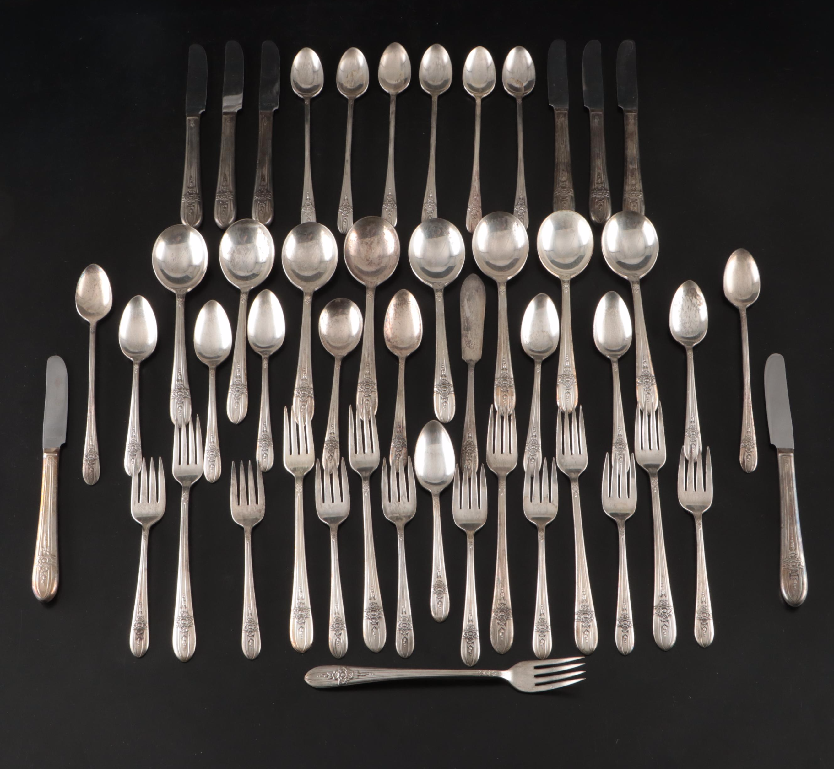 Wm. Rogers "Triumph" Silver Plate Flatware, 1941