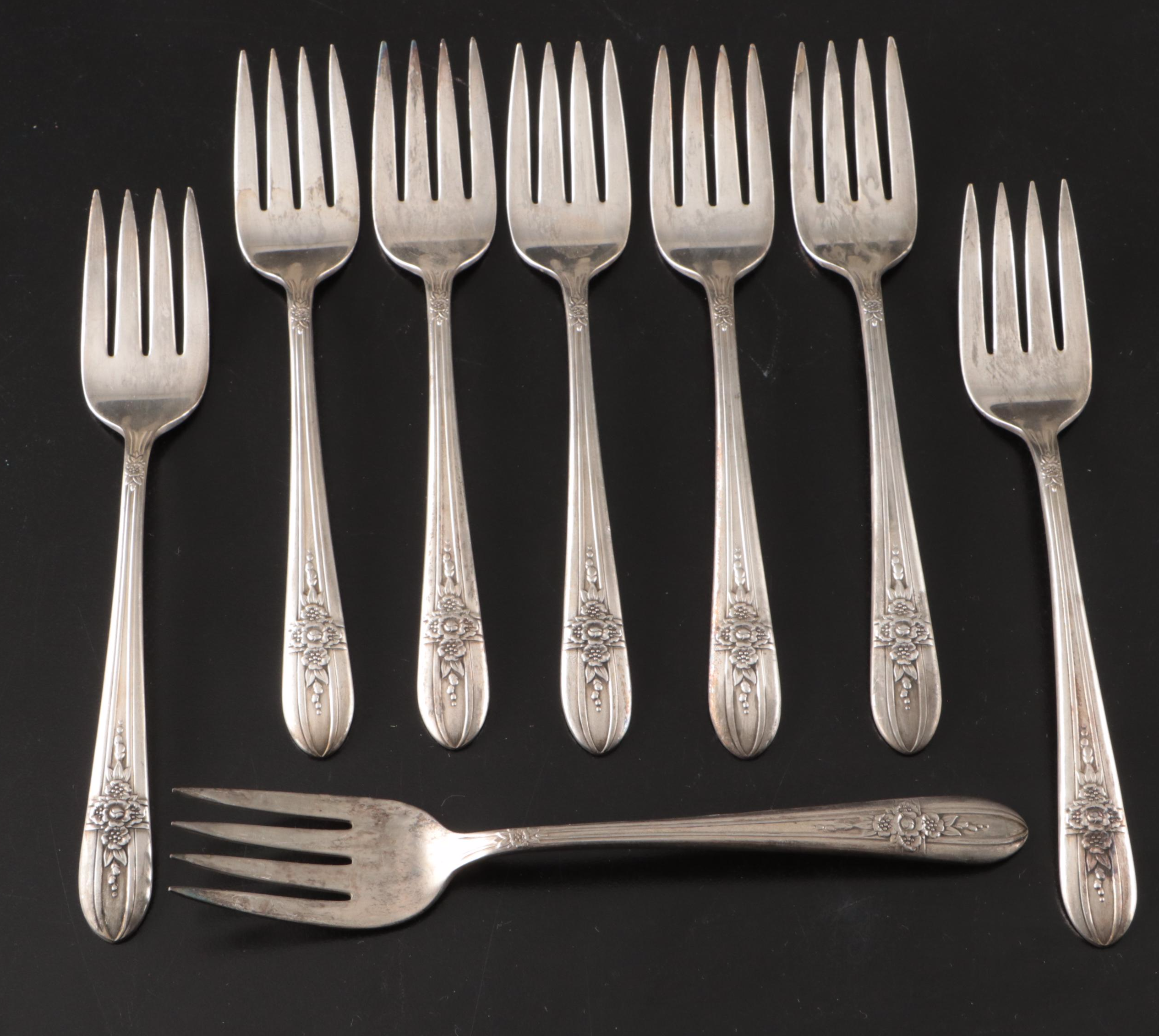 Wm. Rogers "Triumph" Silver Plate Flatware, 1941