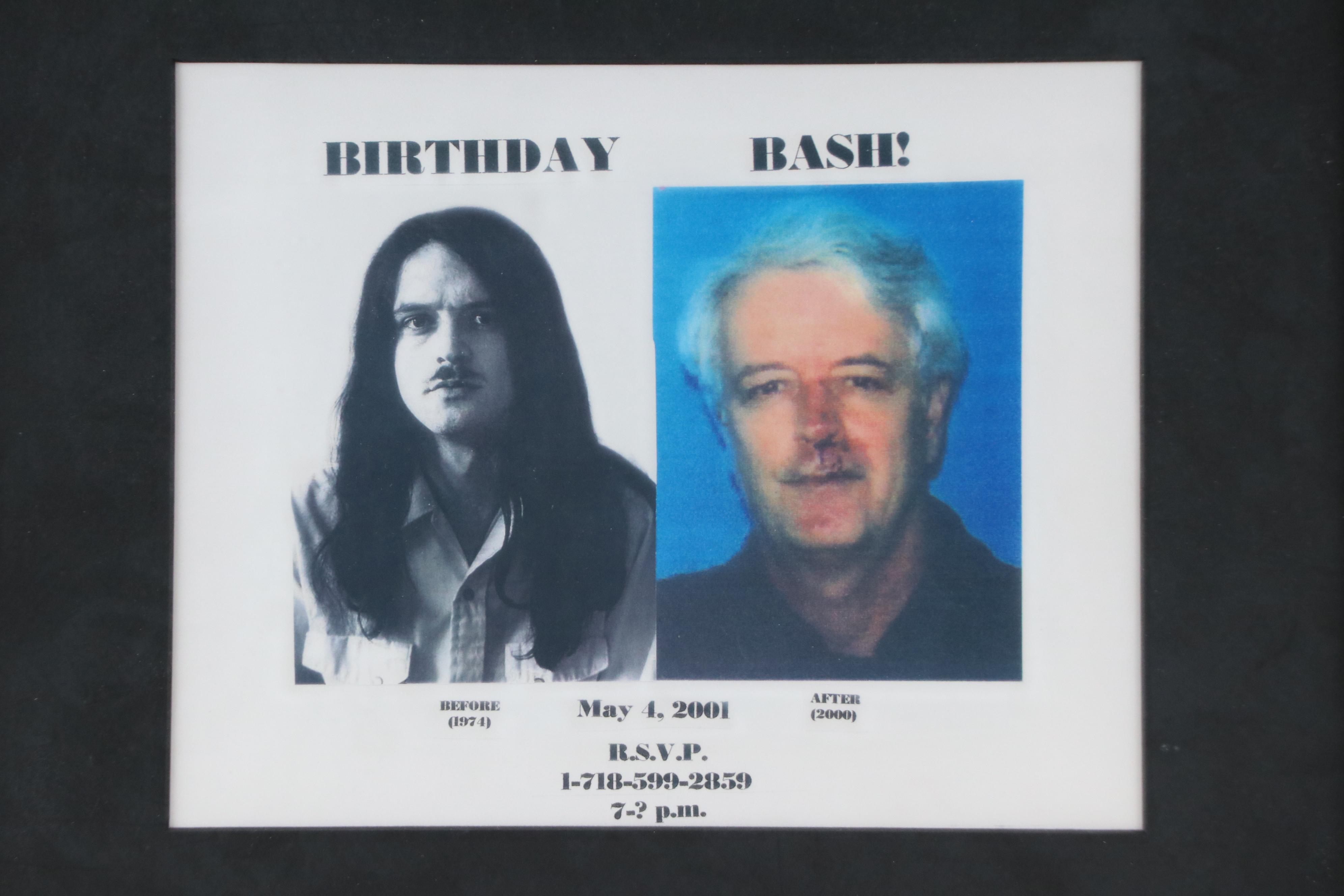 Digital Print of Gary Spralding in Before and After "Birthday Bash!," 2001