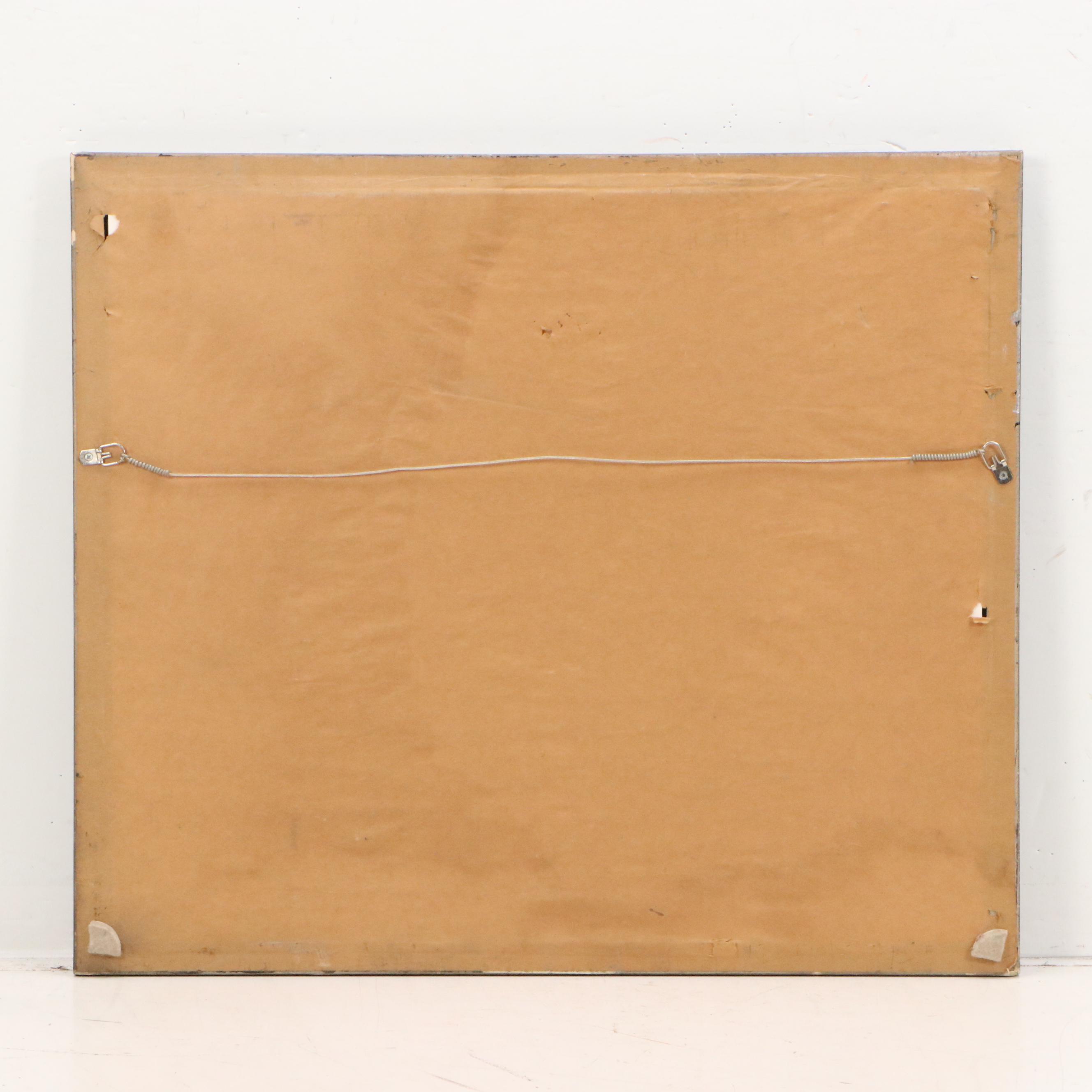 Offset Lithograph After Shiko Imamura "Magpie on a Purple Willow"