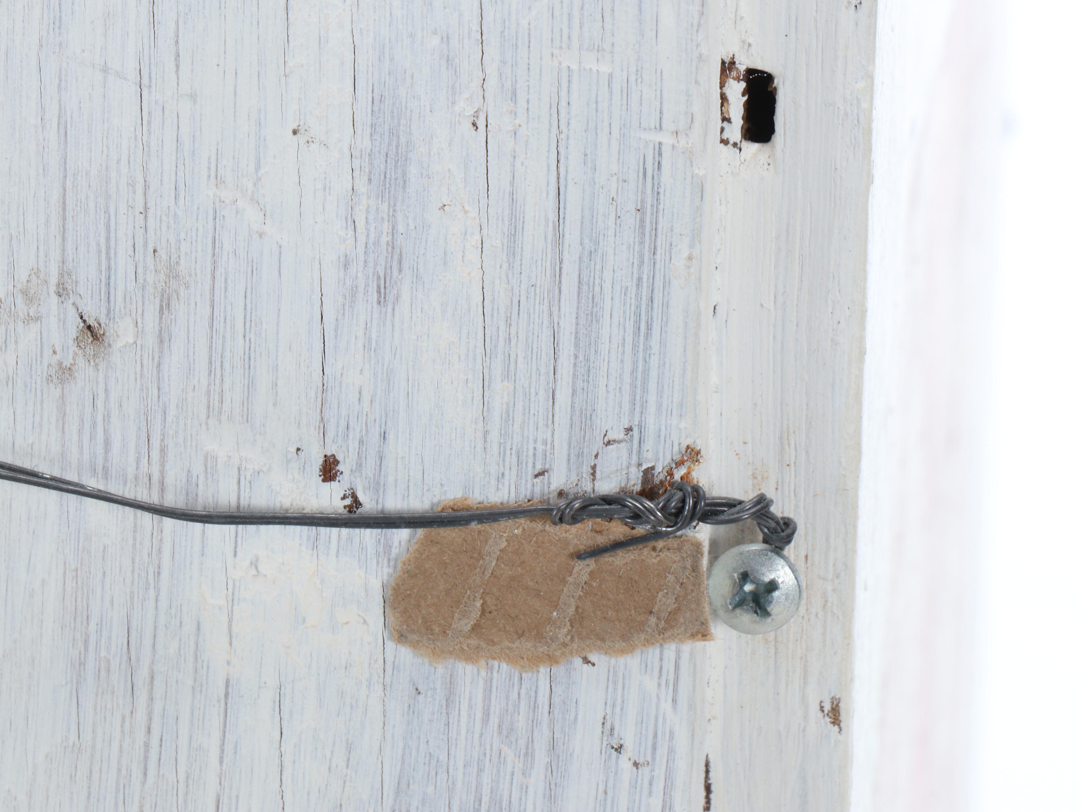 Hand-Painted Wooden Cabinet