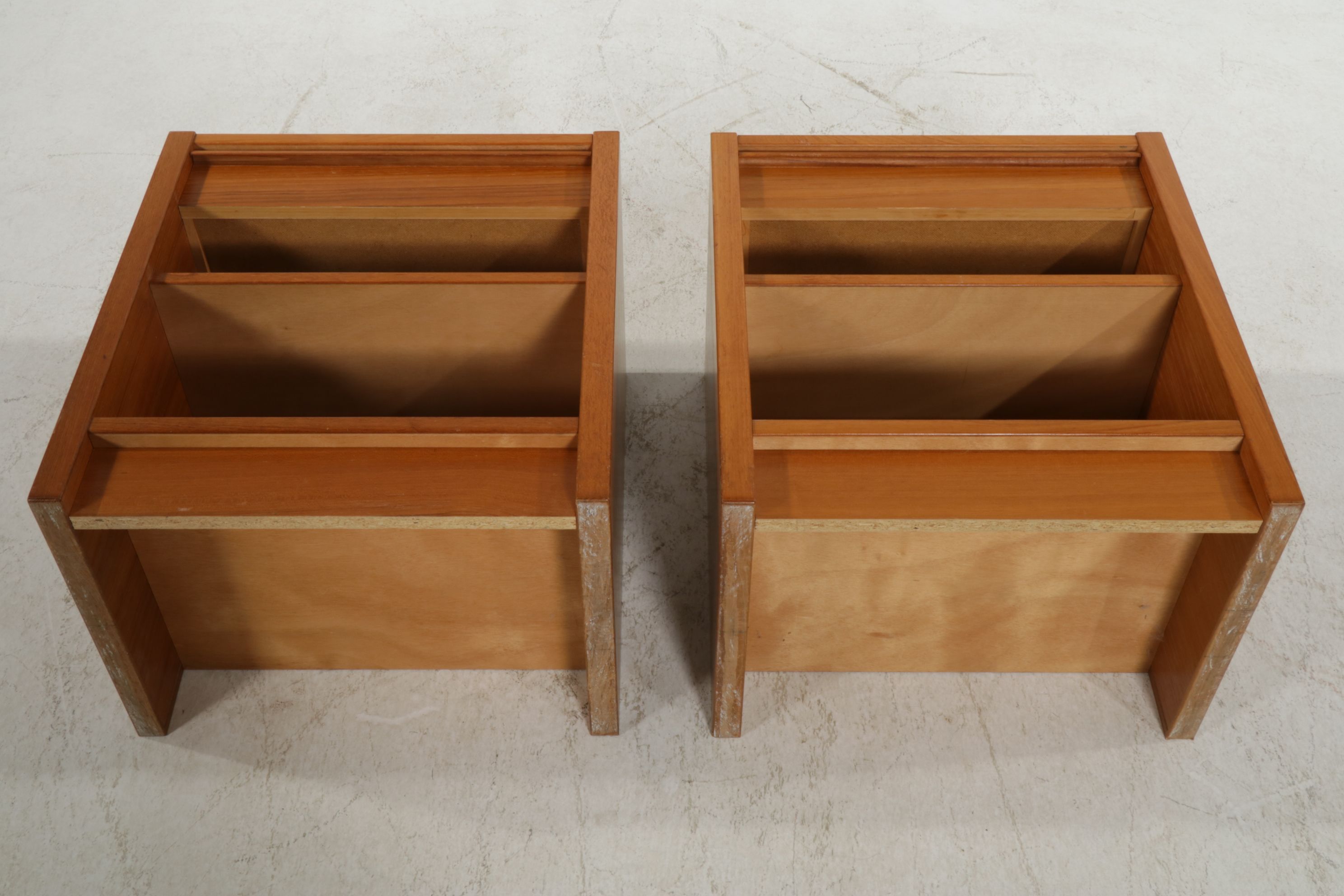 Jesper International Danish Modern Teak Nightstands