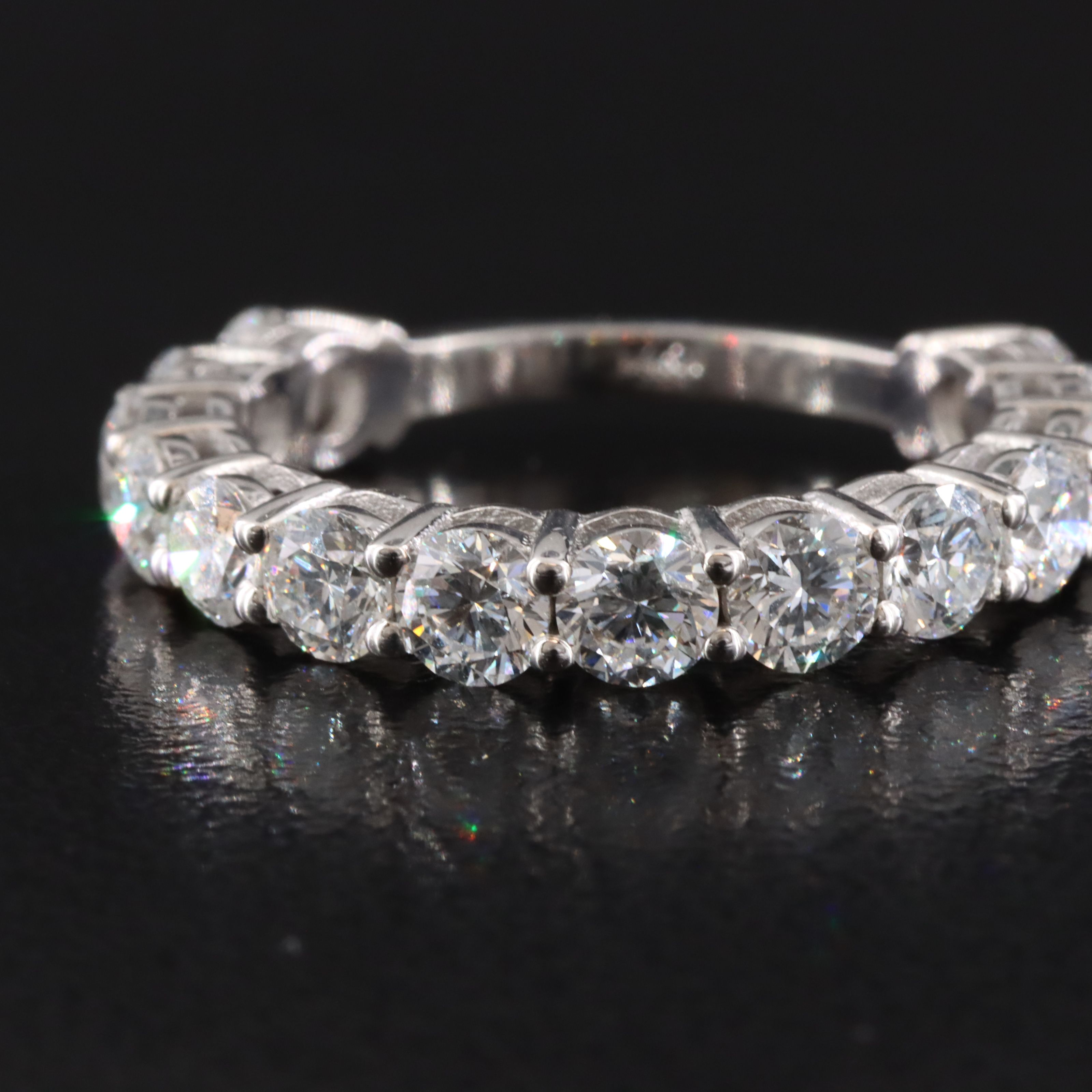 14K 11.24 CTW Lab Grown Diamond Ring Set with IGI Report