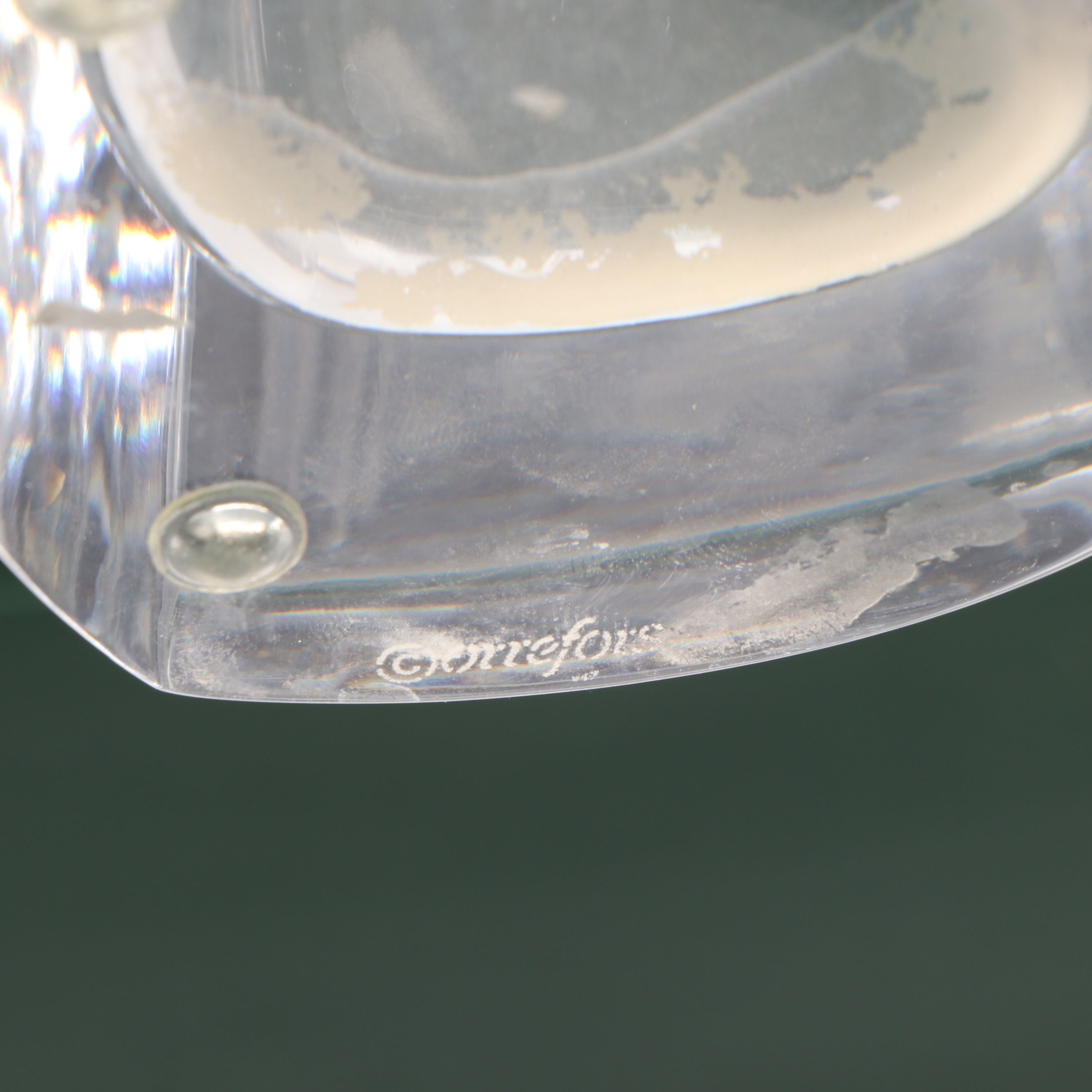 Orrefors Crystal with Ceramic Other and Other Heart-Shaped Tableware