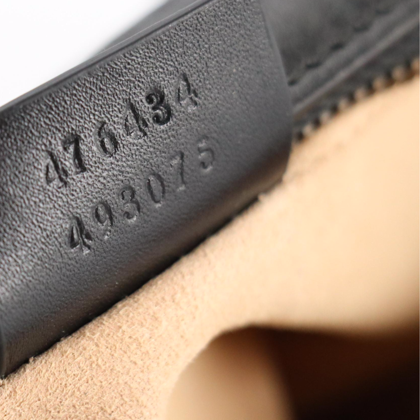 Gucci GG Marmont Belt Bag in Black Chevron Matelassé Leather