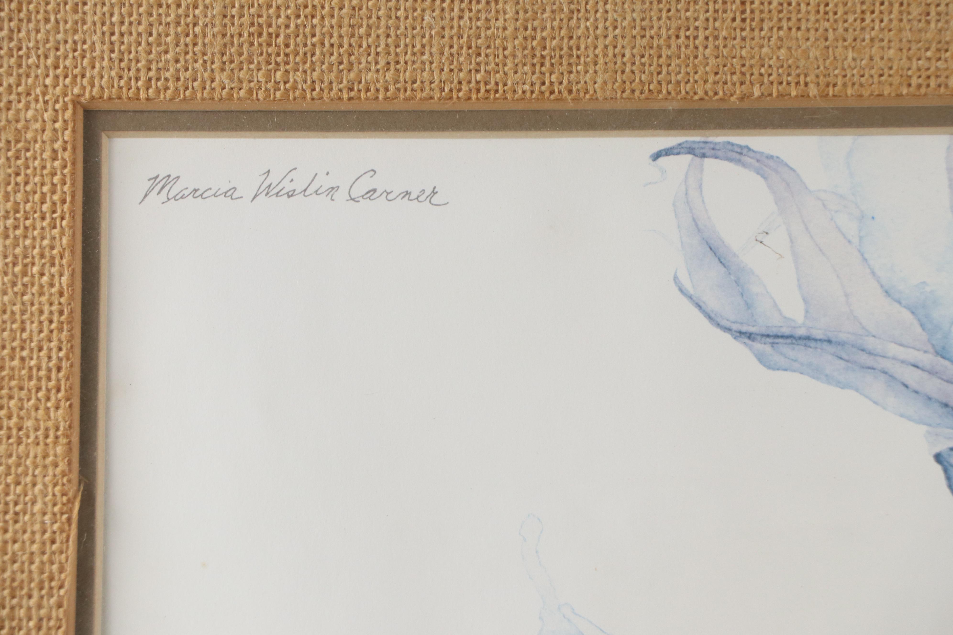 Offset Lithograph of Roses After Marcia Wislin Carmen, 20th century