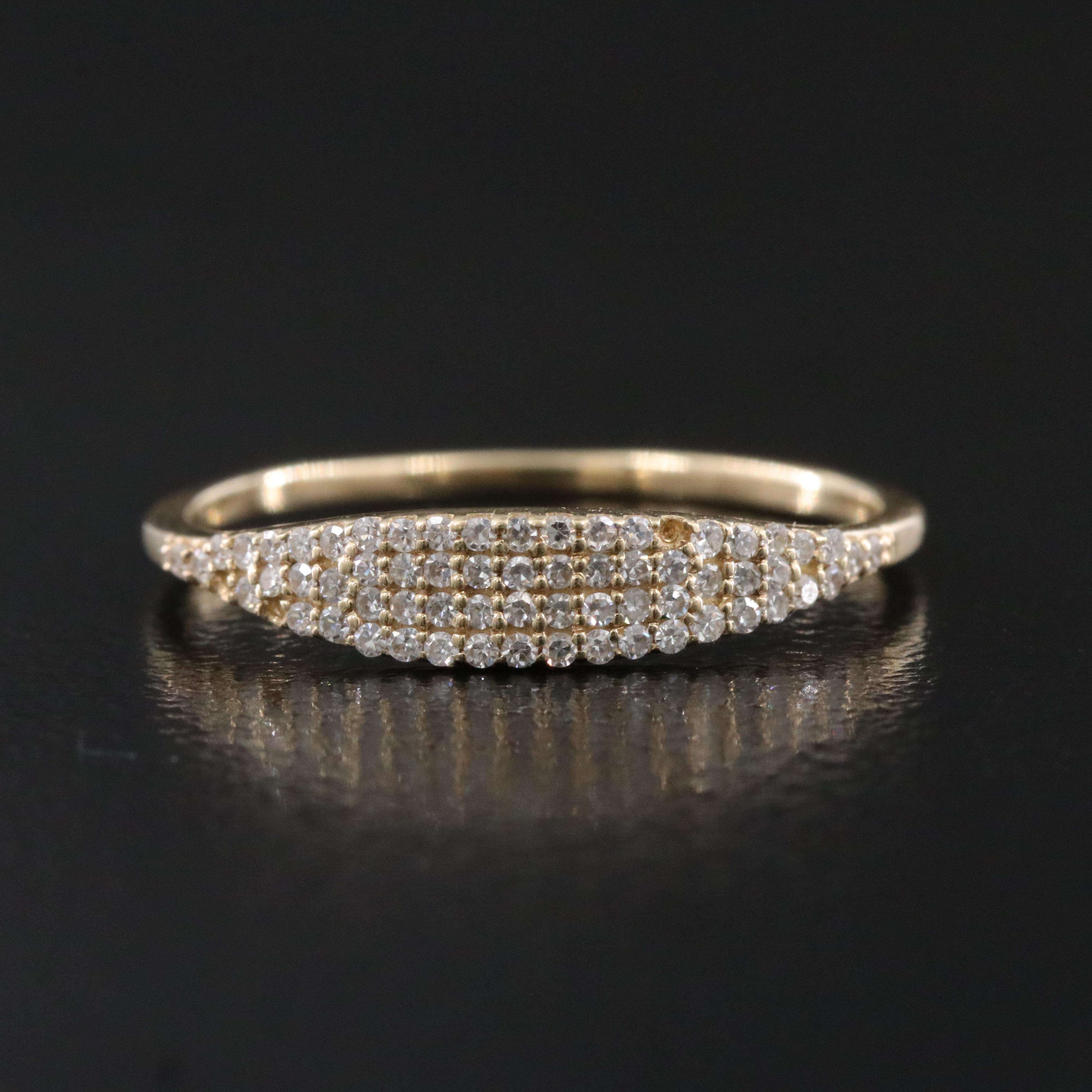 14K 0.11 CTW Diamond Ring