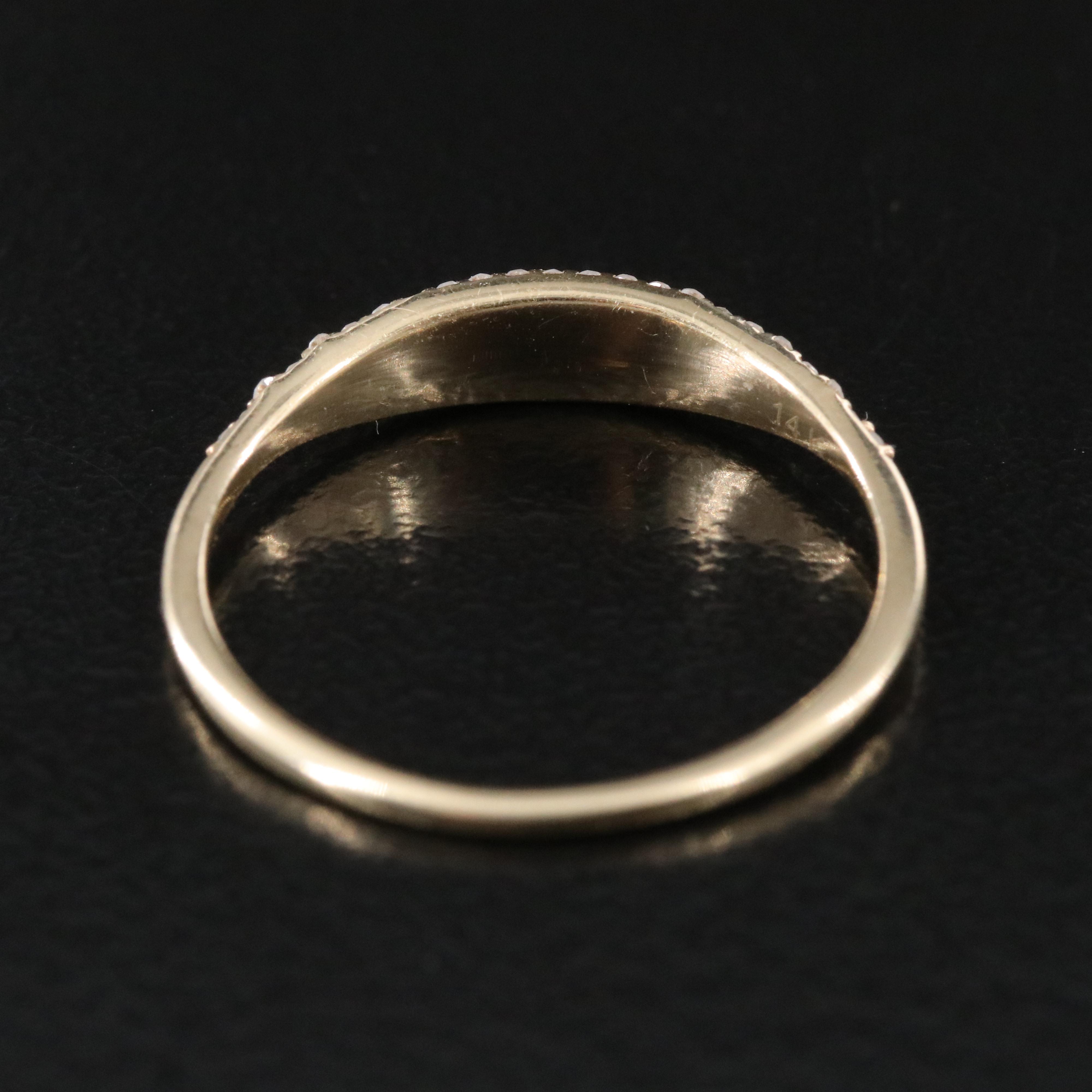 14K 0.11 CTW Diamond Ring