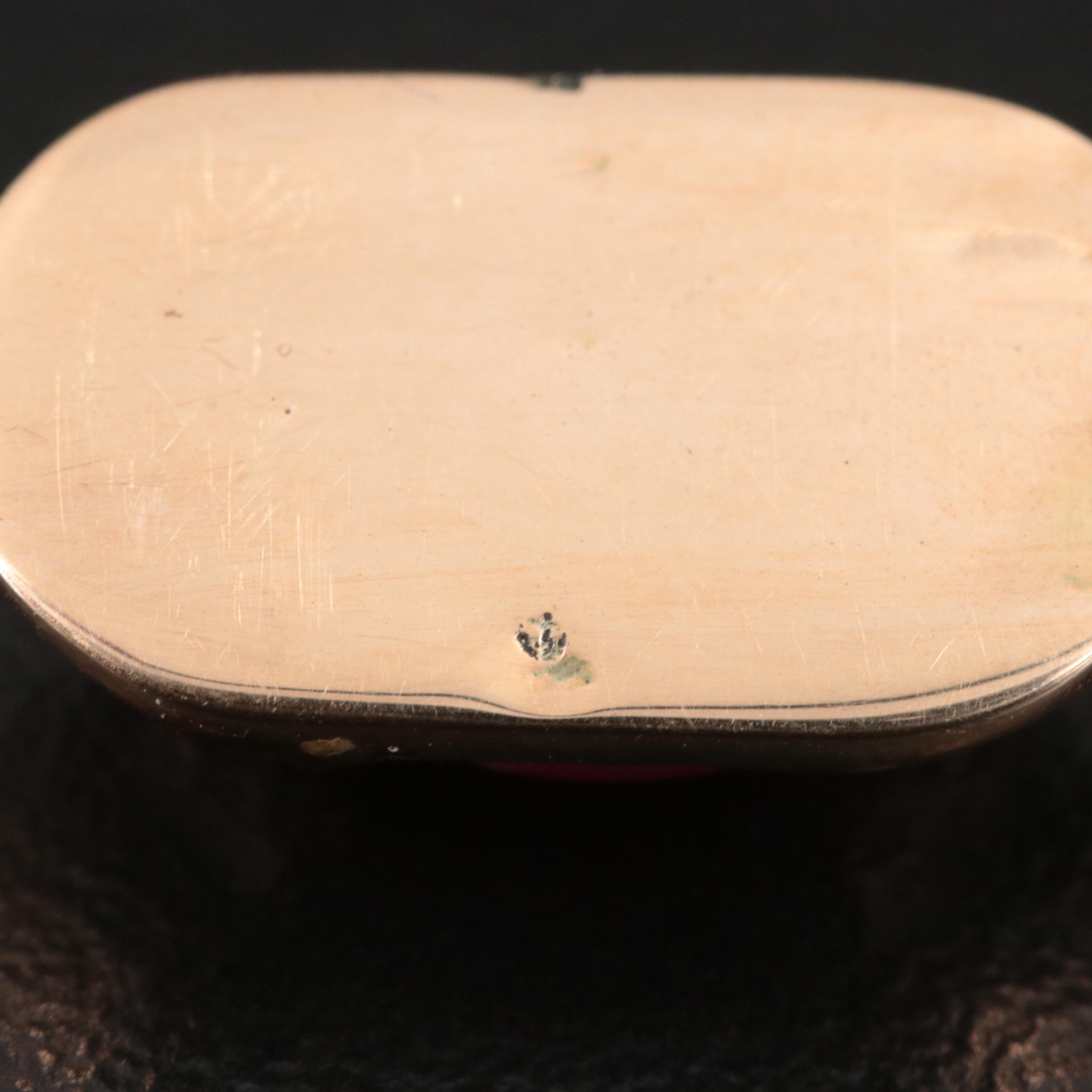 10K Star Ruby Pendant and Ring Set