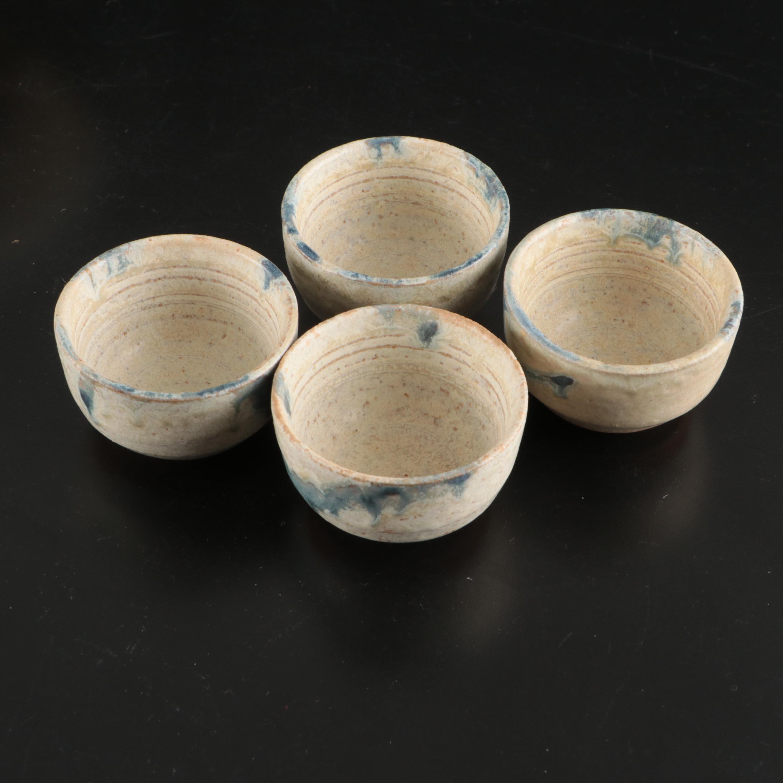 Salt Glazed Stoneware Art Pottery Teaware, Coasters, and More Tableware